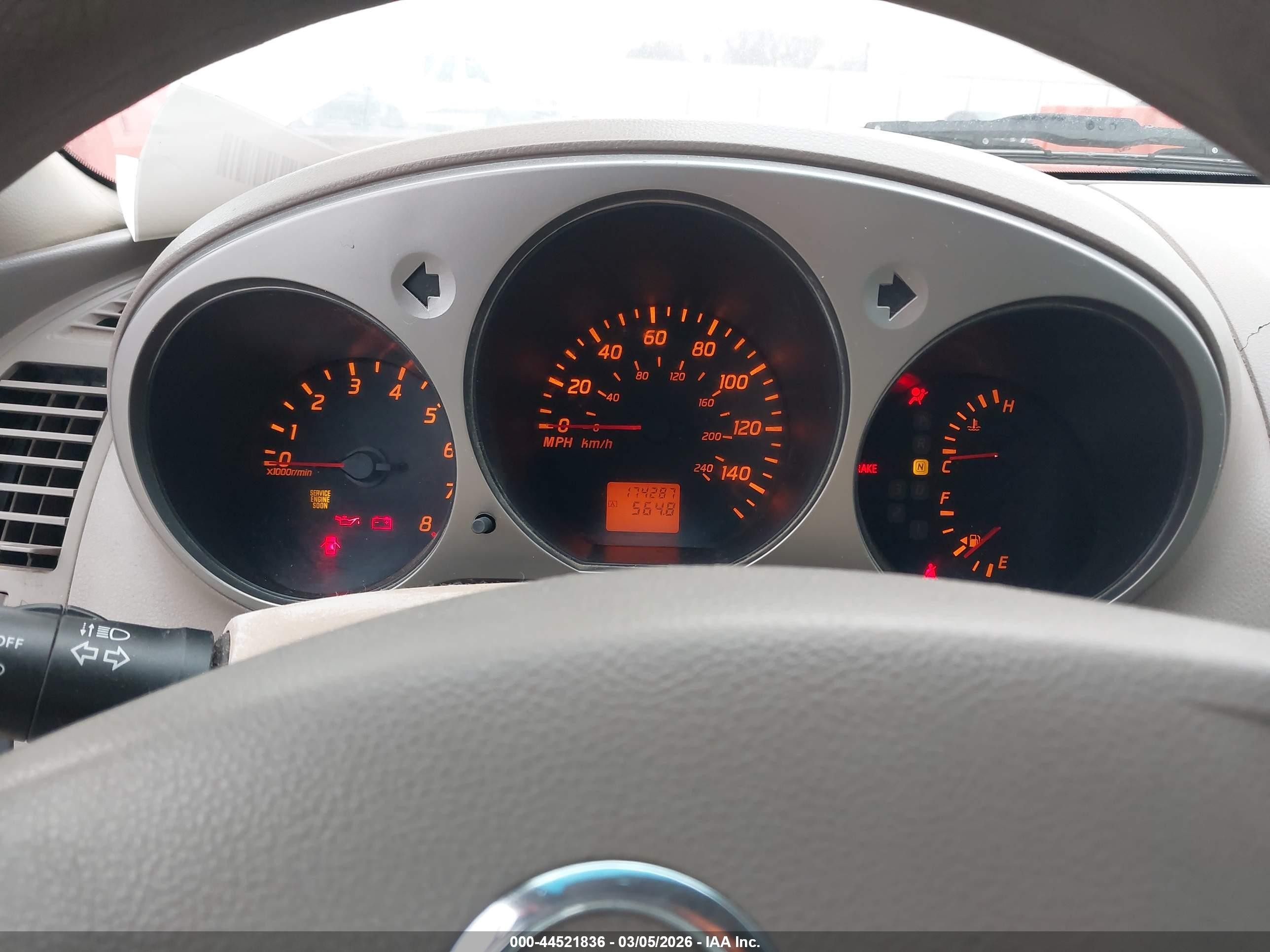 2004 Nissan Altima 2.5 S Gold vin: 1N4AL11D44C122776
