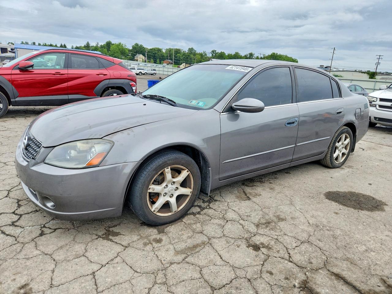 2005 Nissan Altima 2.5 Gray vin: 1N4AL11D45C288734