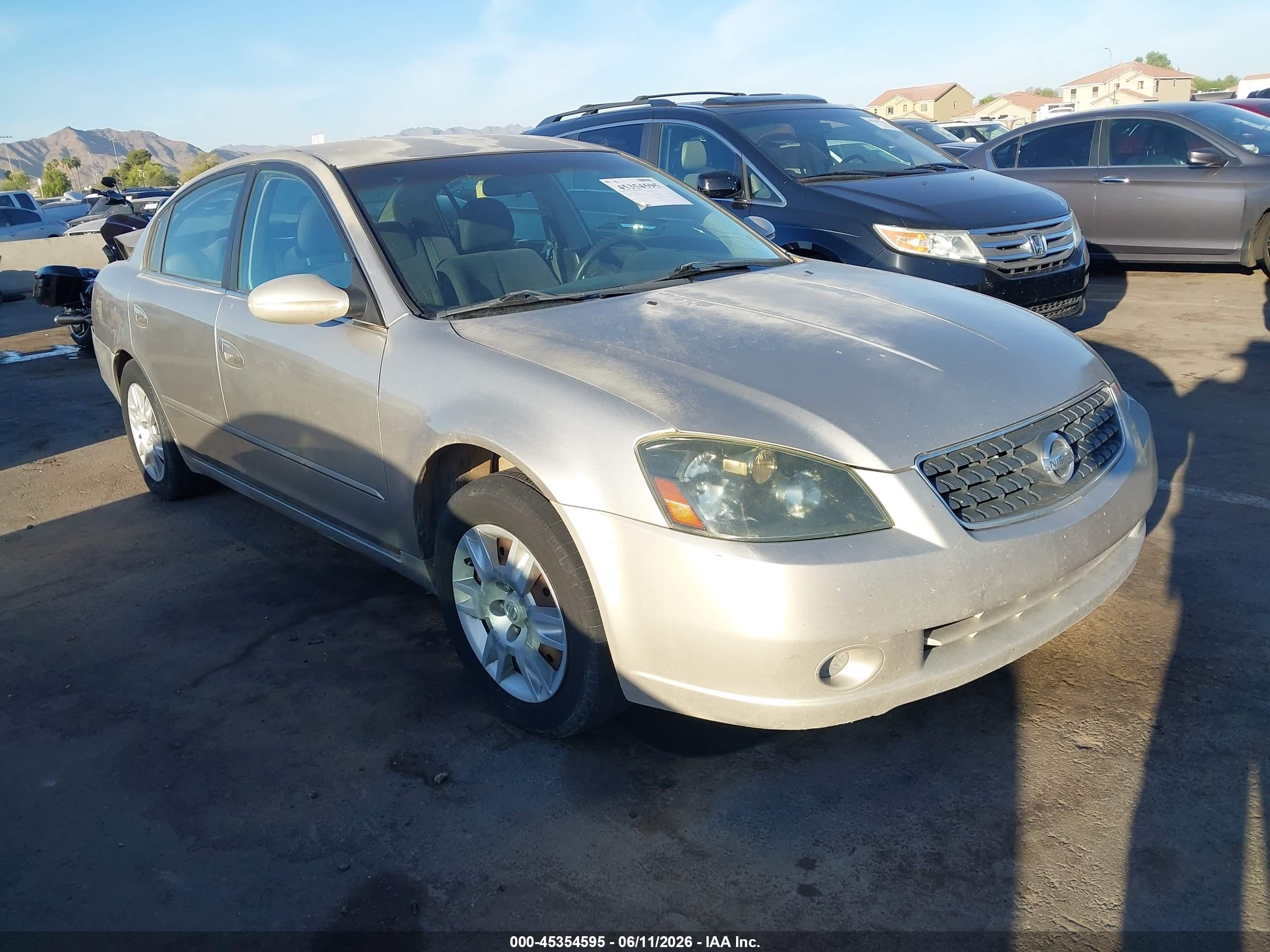 2005 Nissan Altima 2.5 S Gray vin: 1N4AL11D45C360340