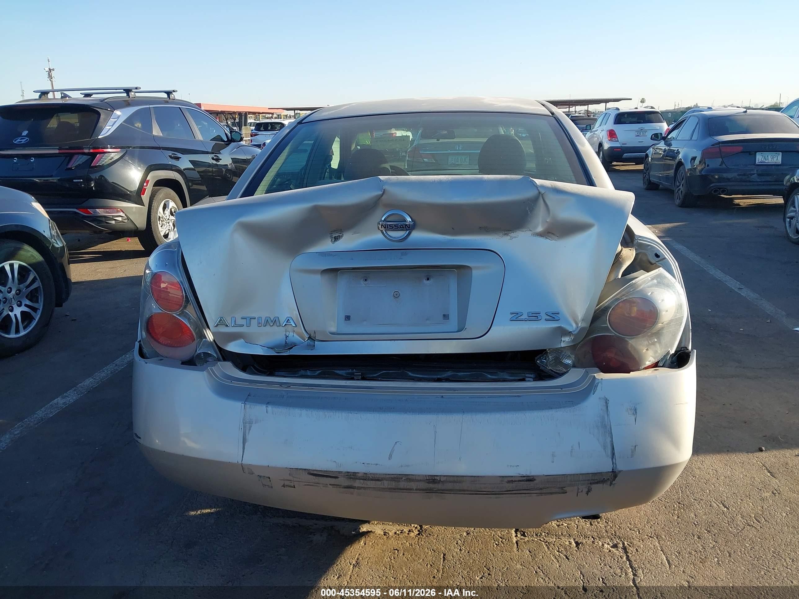 2005 Nissan Altima 2.5 S Gray vin: 1N4AL11D45C360340
