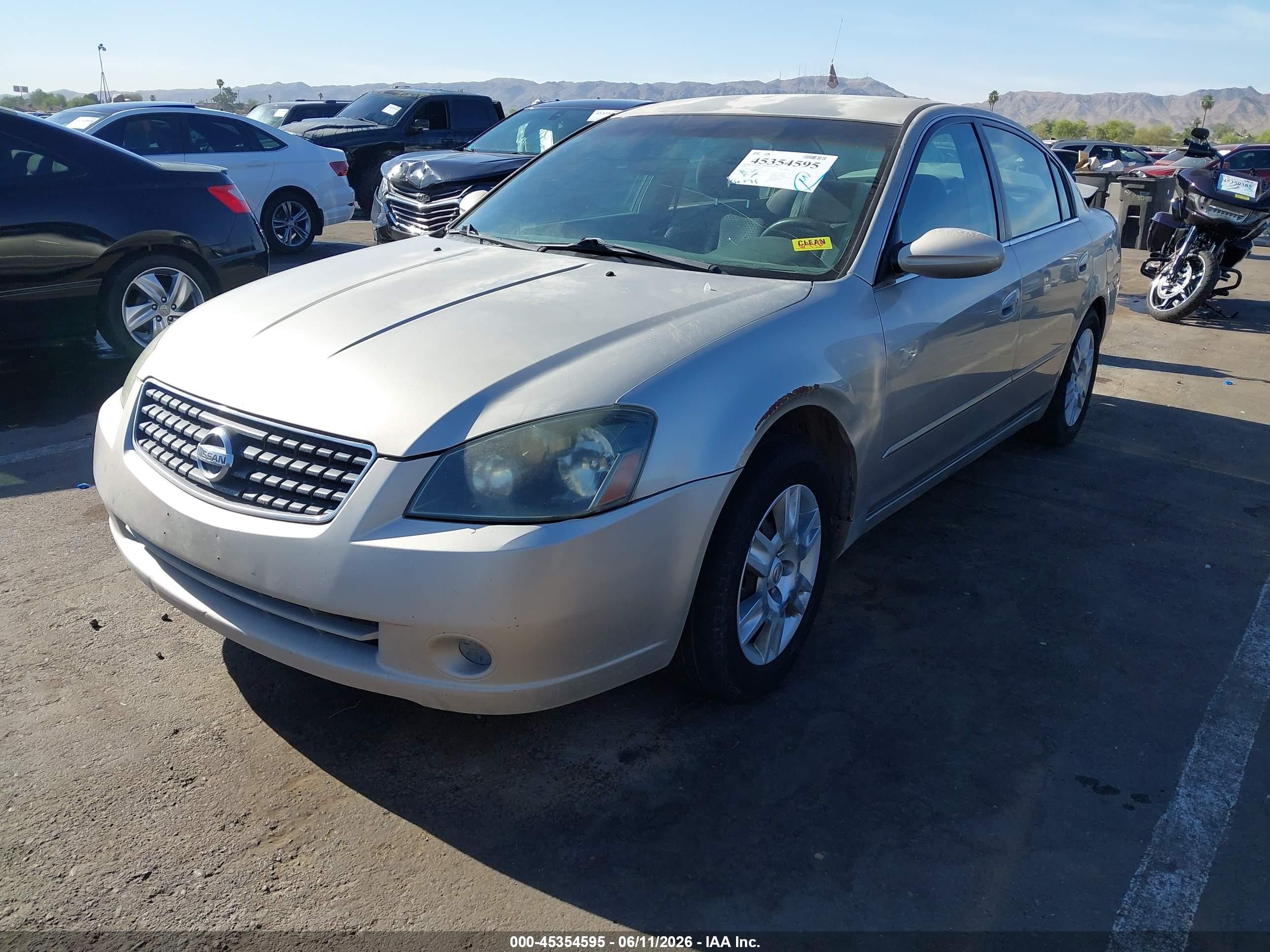 2005 Nissan Altima 2.5 S Gray vin: 1N4AL11D45C360340