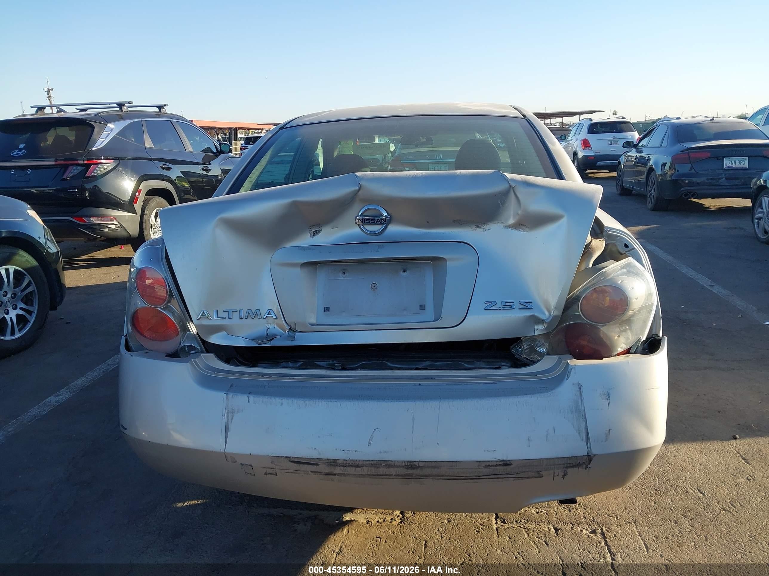 2005 Nissan Altima 2.5 S Gray vin: 1N4AL11D45C360340