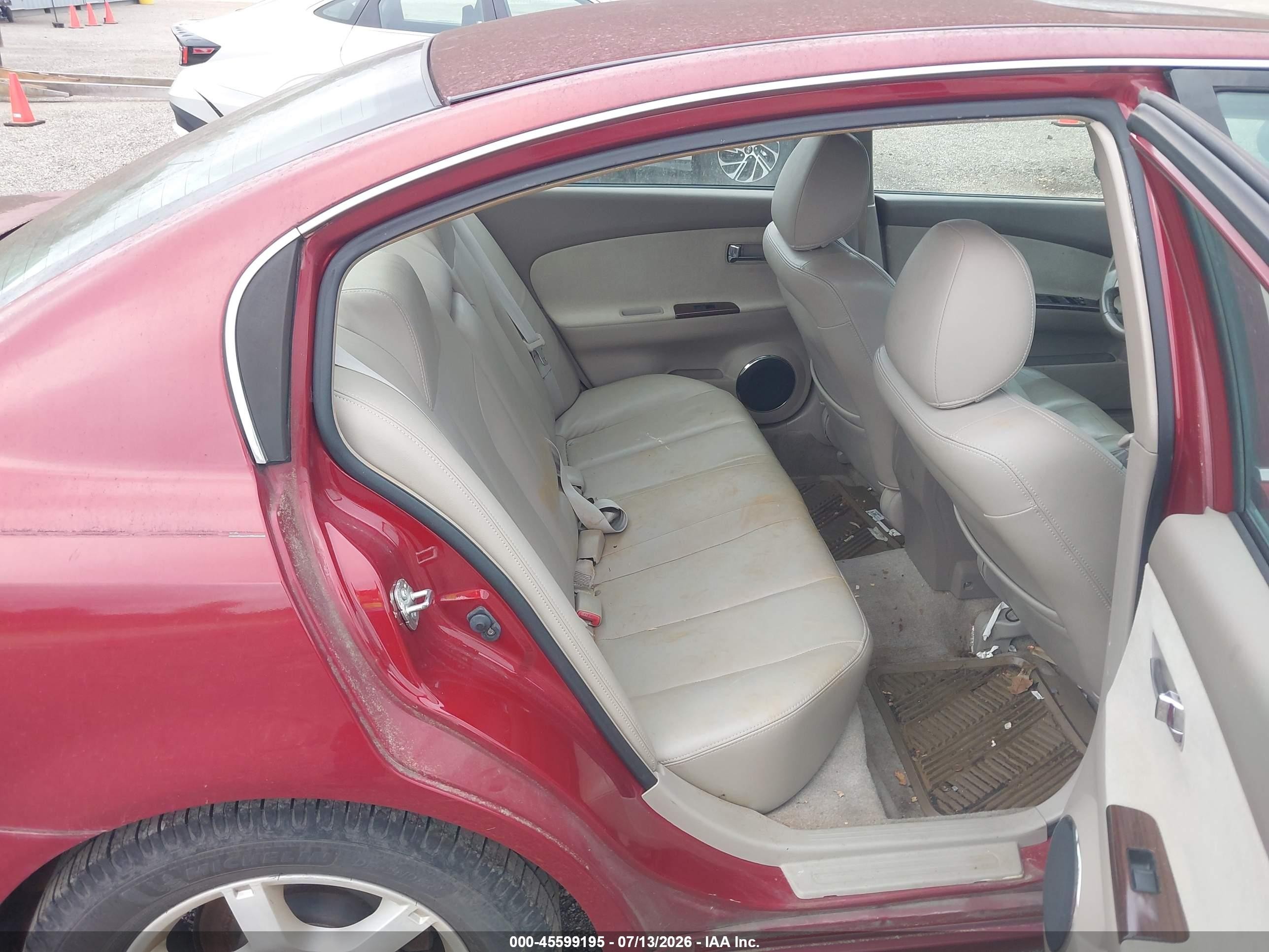 2005 Nissan Altima 2.5 S Бордовый vin: 1N4AL11D45C388994