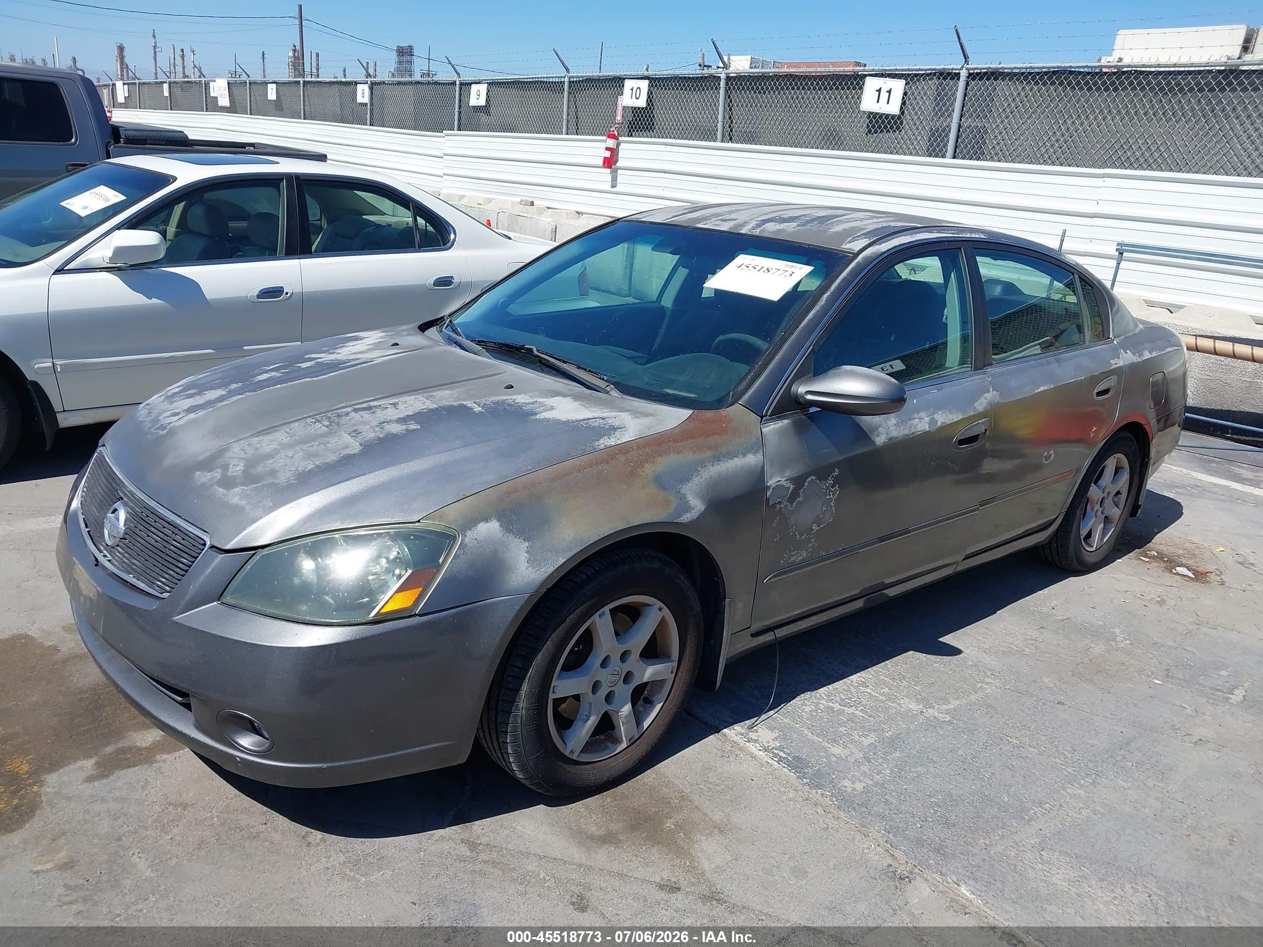 2005 Nissan Altima 2.5 S Gray vin: 1N4AL11D45N427779