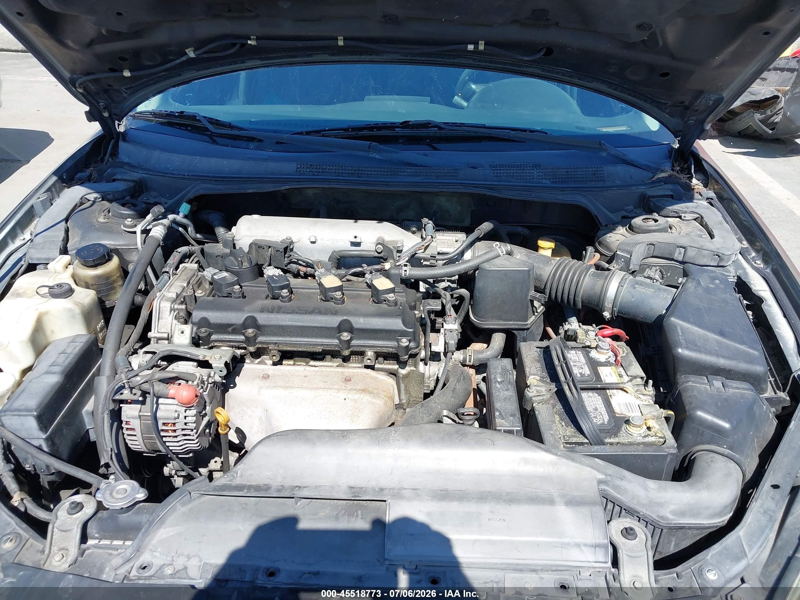 2005 Nissan Altima 2.5 S Gray vin: 1N4AL11D45N427779