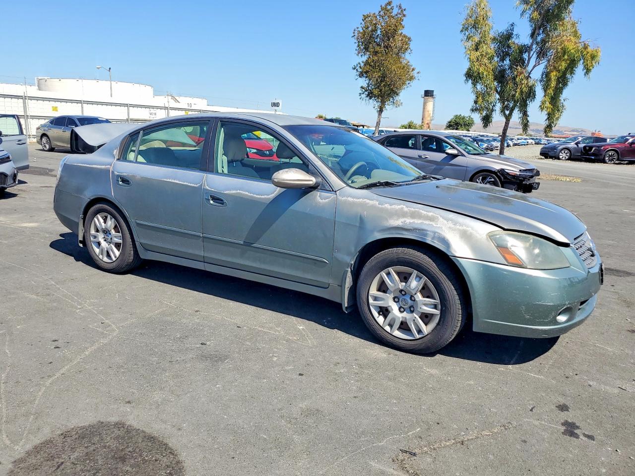 2005 Nissan Altima 2.5 Green vin: 1N4AL11D45N466260