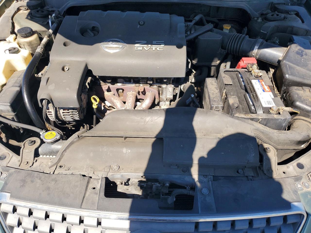 2005 Nissan Altima 2.5 Green vin: 1N4AL11D45N466260
