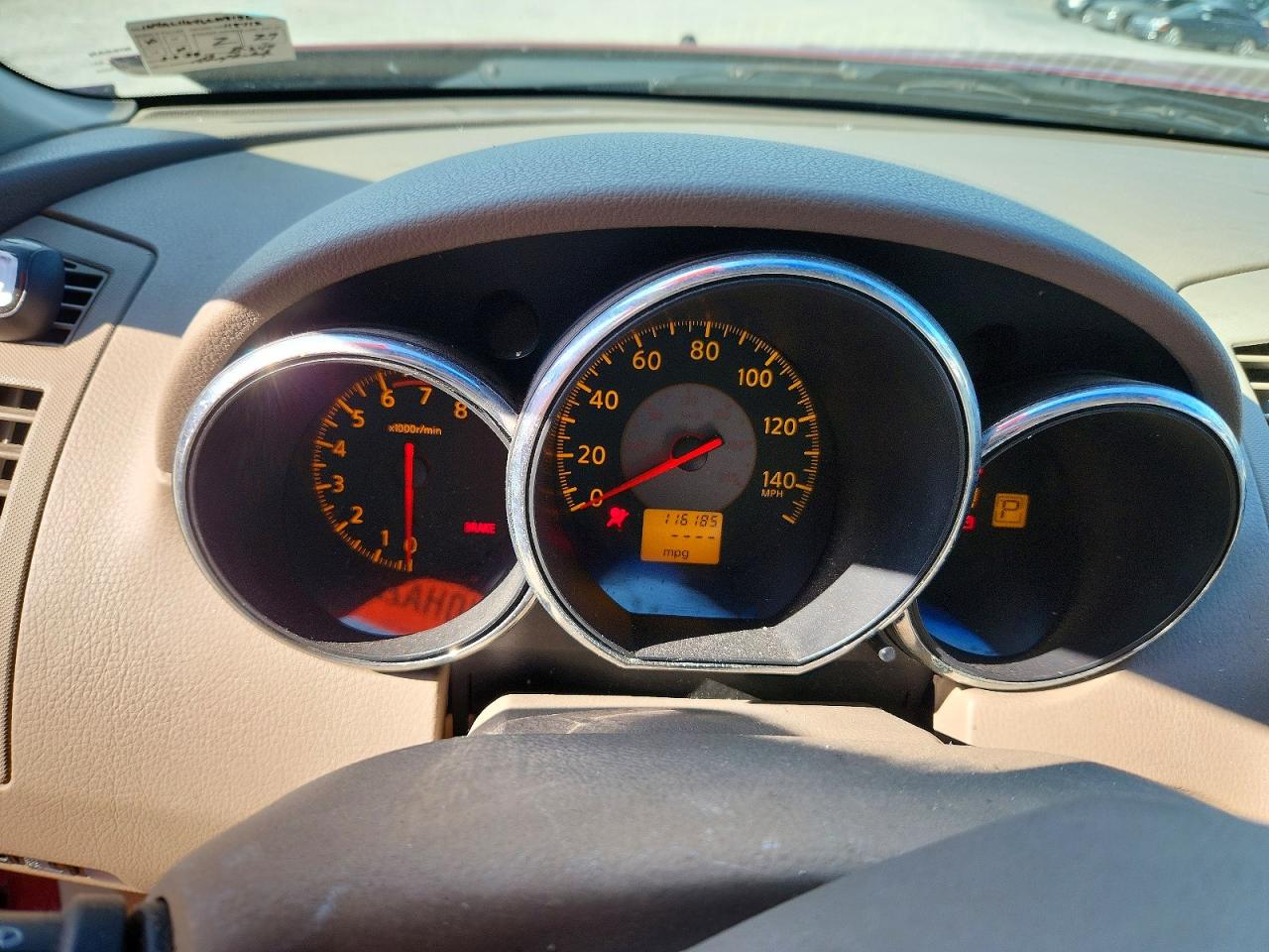 2006 Nissan Altima 2.5 Red vin: 1N4AL11D46C108136
