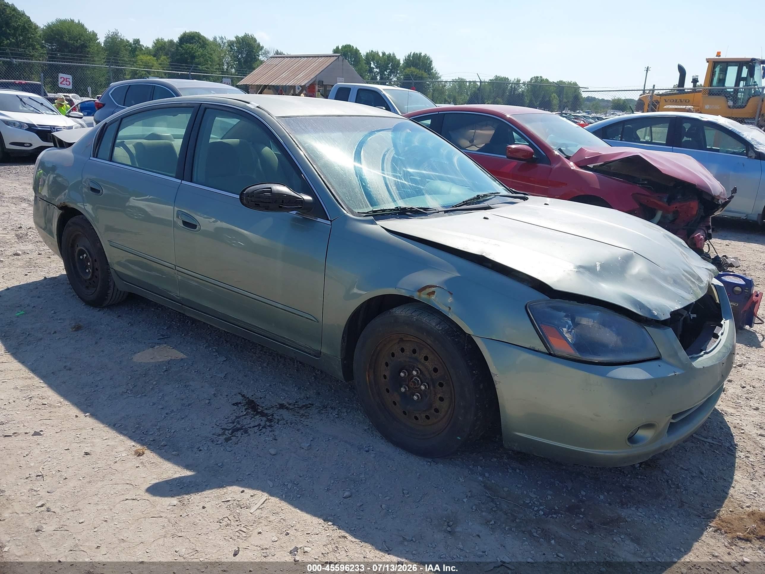 2006 Nissan Altima 2.5 S Green vin: 1N4AL11D46C130766