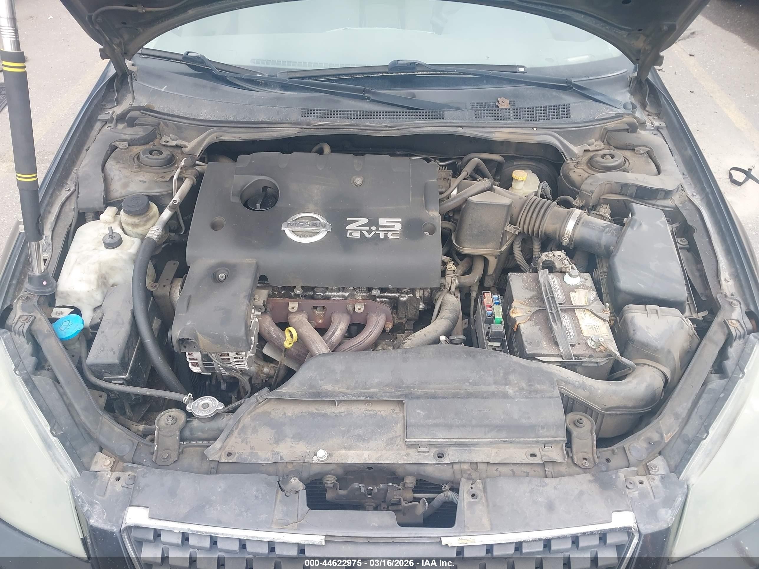 2006 Nissan Altima 2.5 S Black vin: 1N4AL11D46C142867