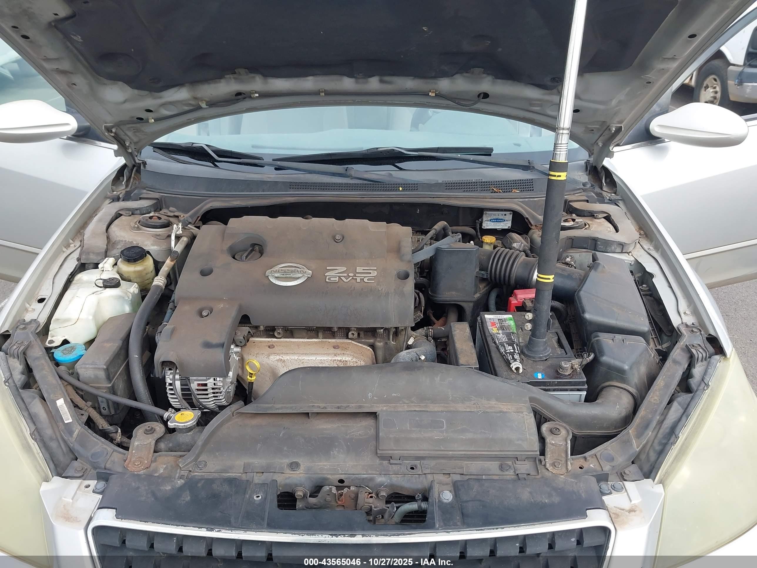 2006 Nissan Altima 2.5 S Silver vin: 1N4AL11D46C144943