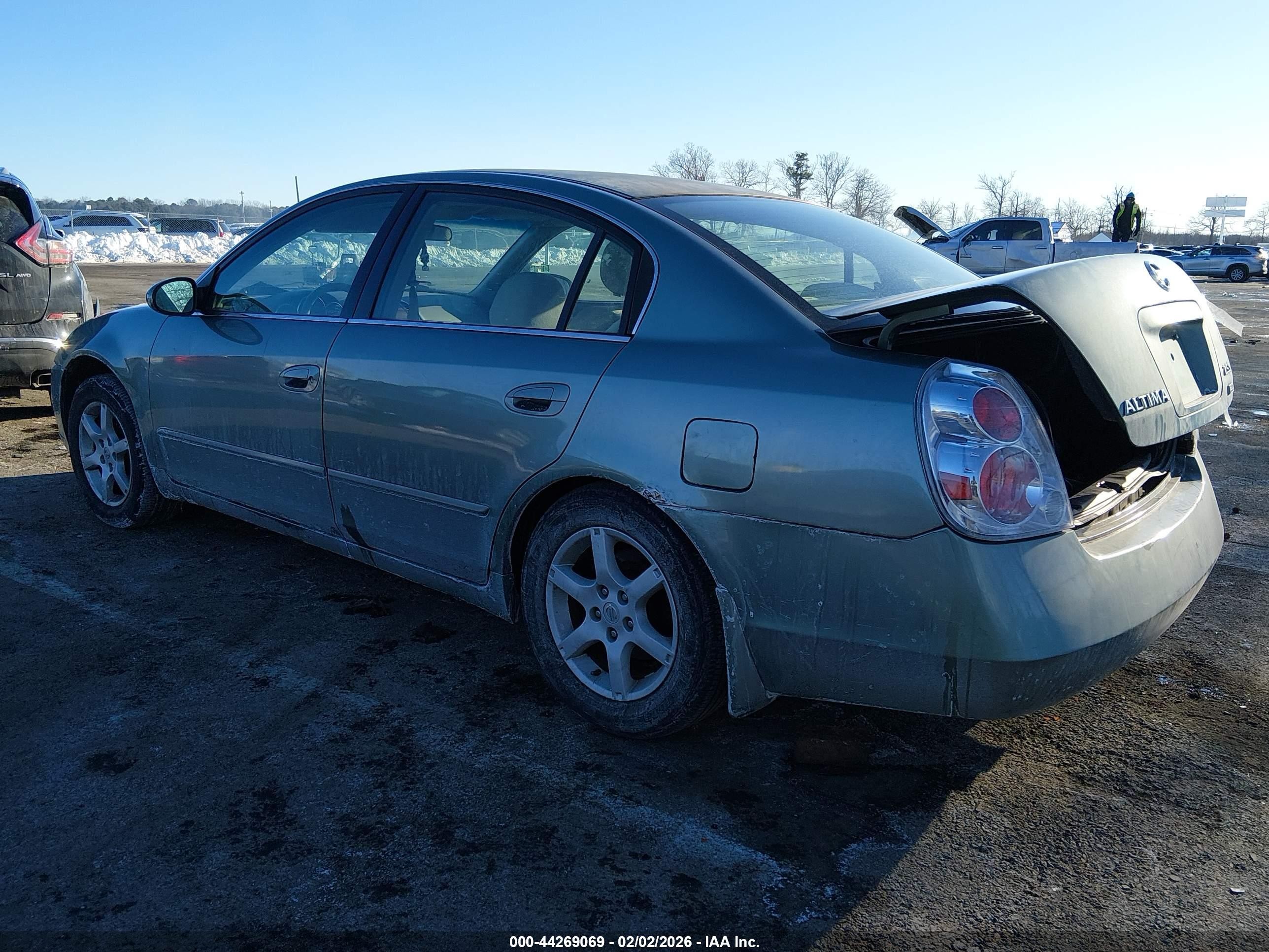 2006 Nissan Altima 2.5 S Green vin: 1N4AL11D46C161094