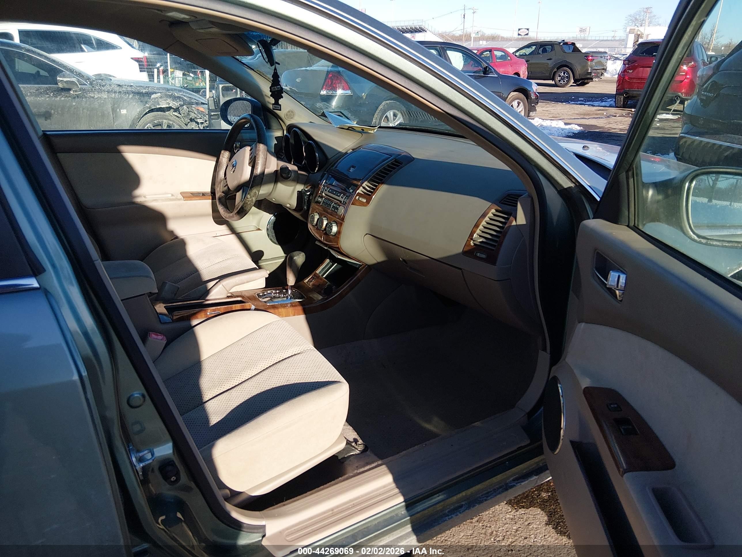 2006 Nissan Altima 2.5 S Green vin: 1N4AL11D46C161094