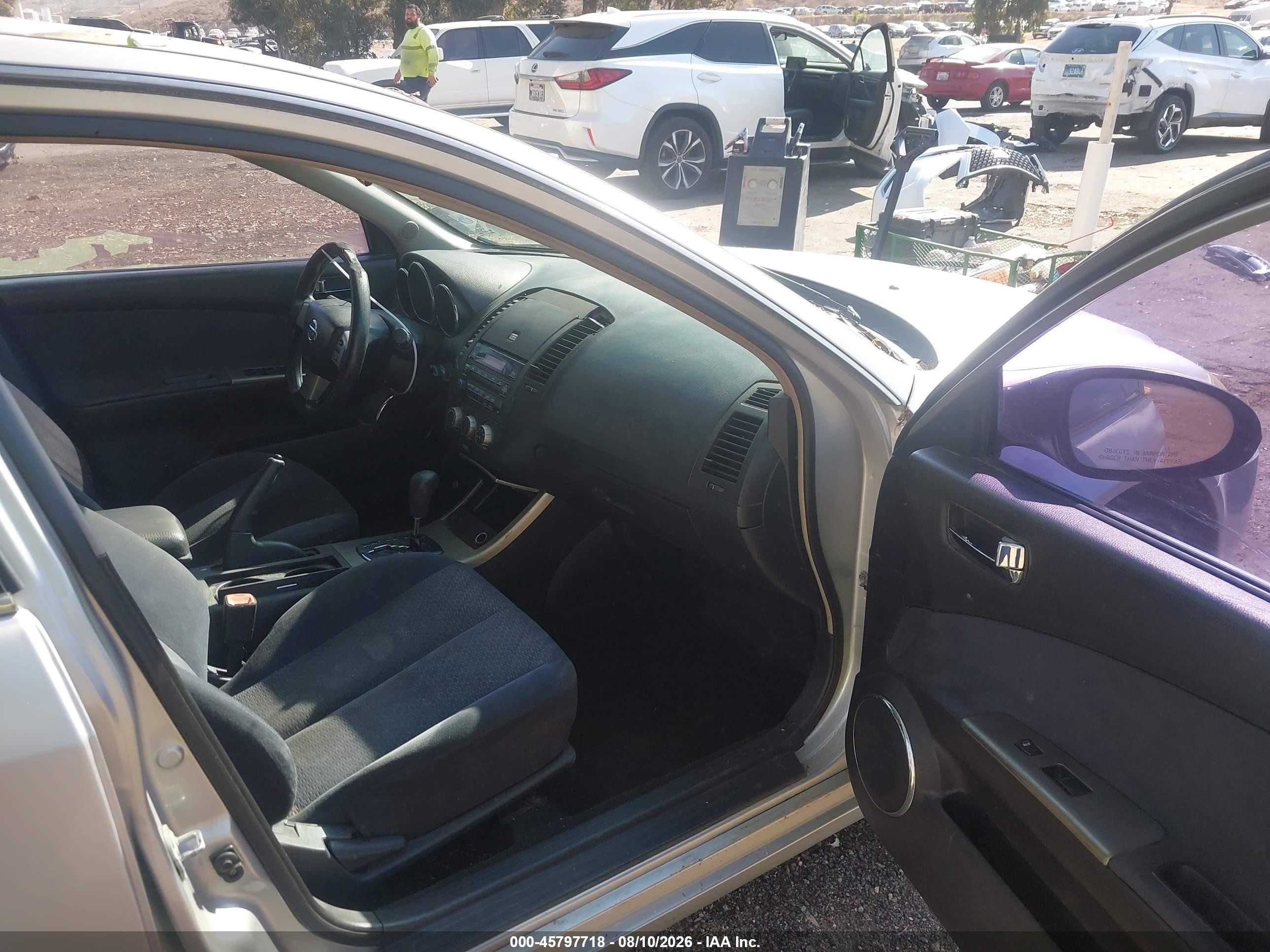 2006 Nissan Altima 2.5 S Silver vin: 1N4AL11D46C203232