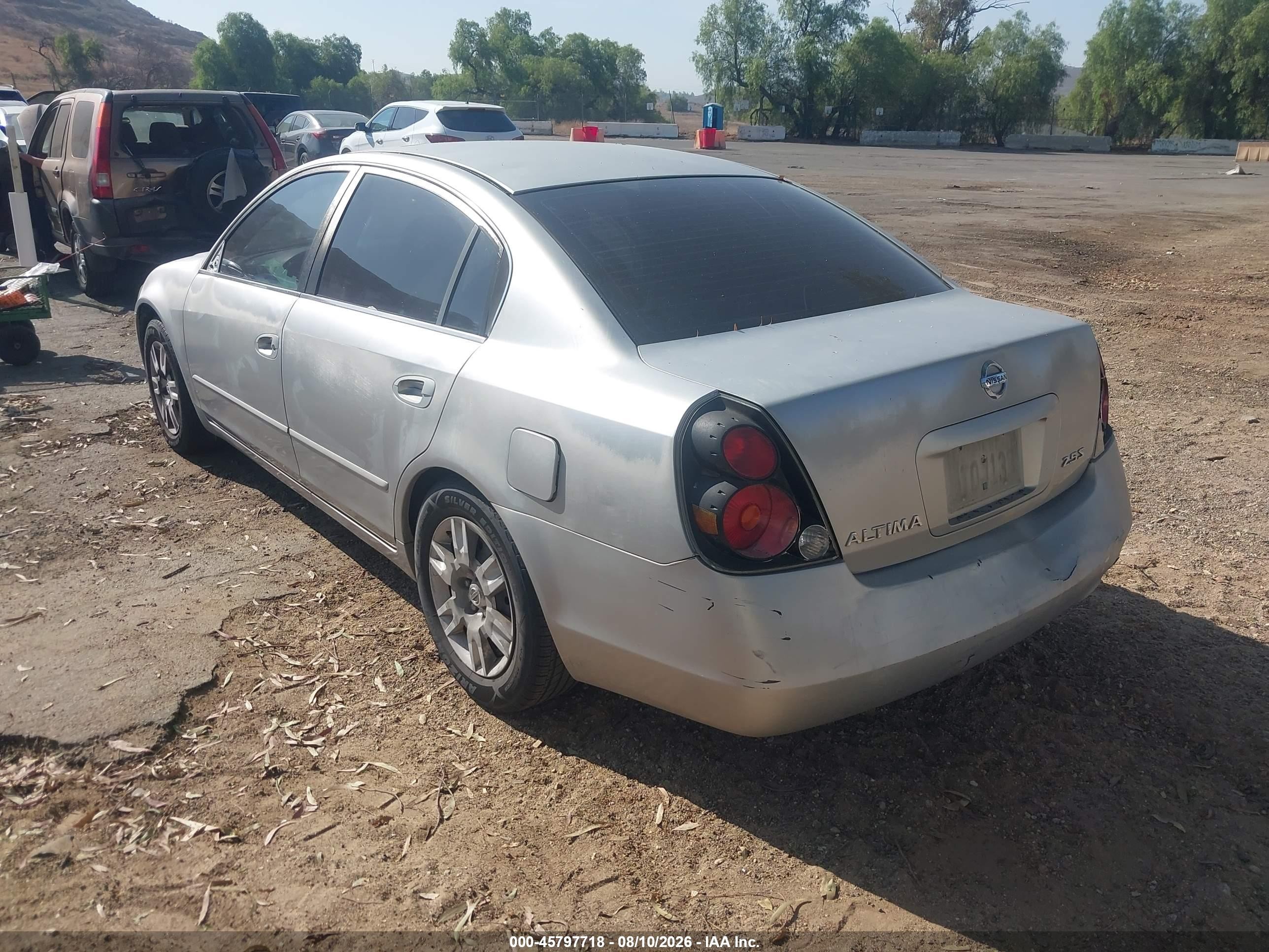 2006 Nissan Altima 2.5 S Silver vin: 1N4AL11D46C203232