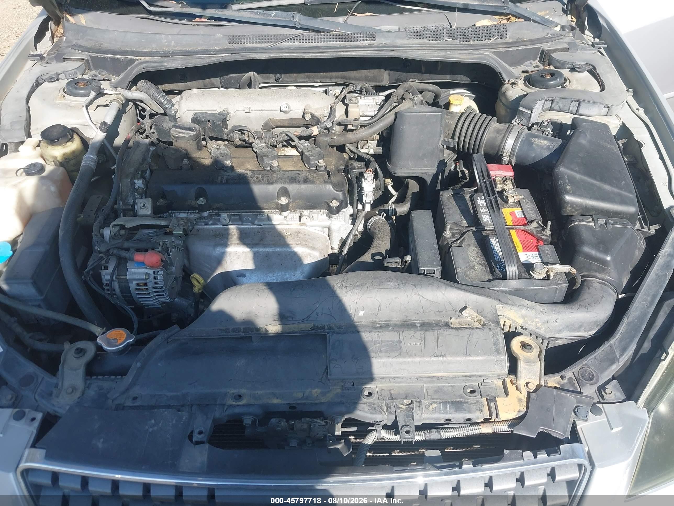 2006 Nissan Altima 2.5 S Silver vin: 1N4AL11D46C203232