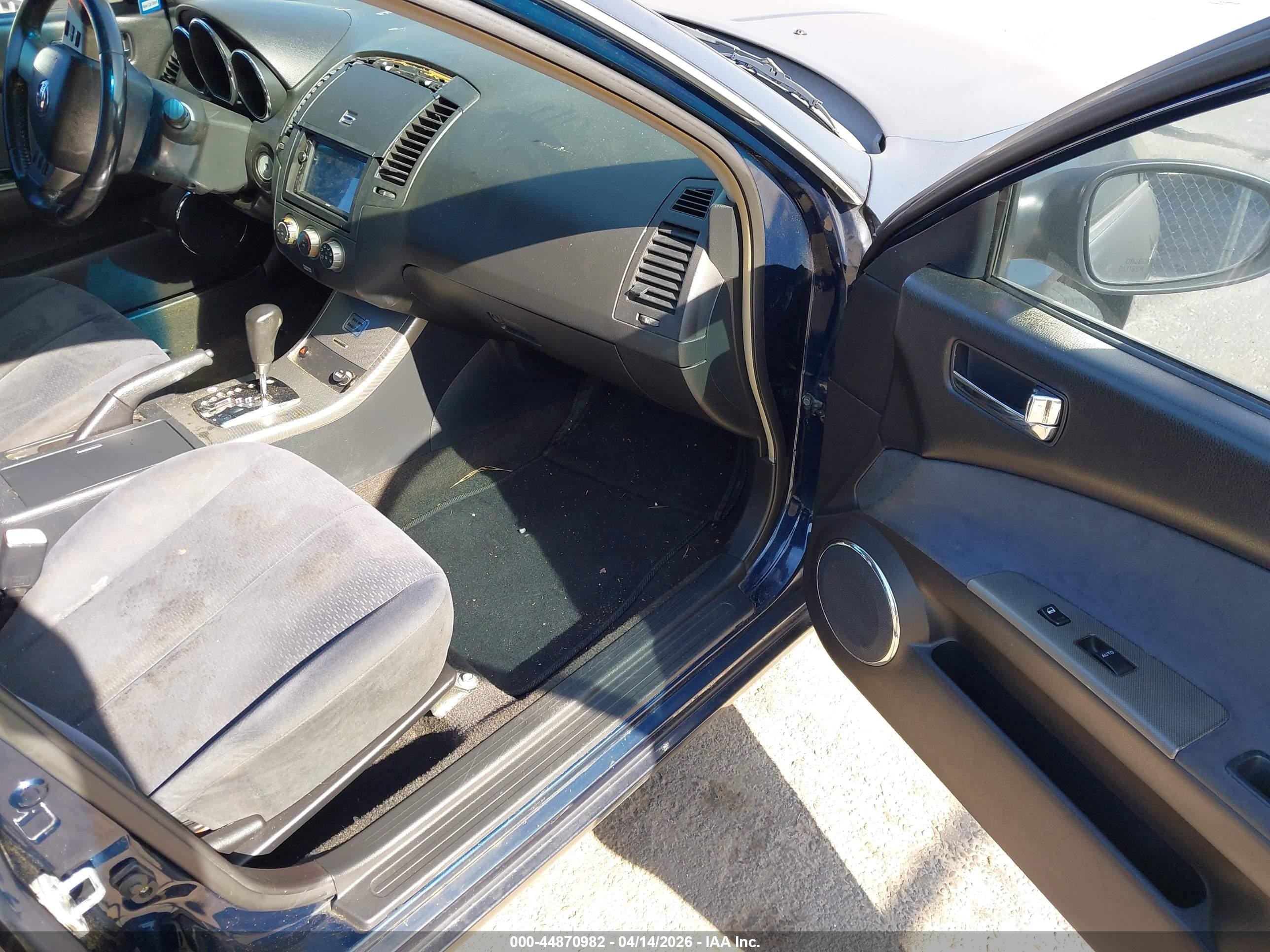 2006 Nissan Altima 2.5 S Blue vin: 1N4AL11D46C230026