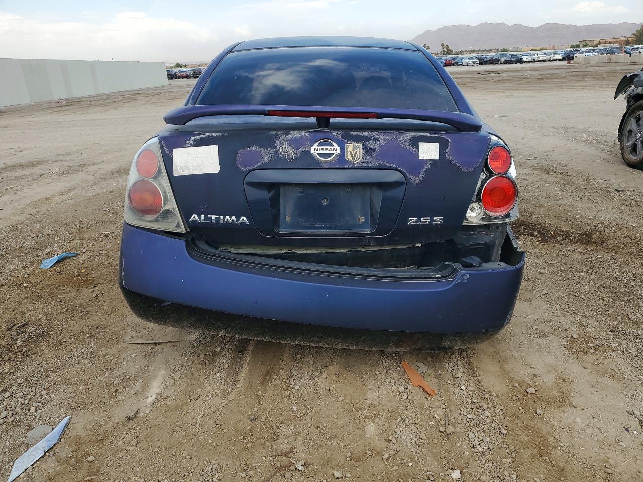 2006 Nissan Altima 2.5 Blue vin: 1N4AL11D46N313167