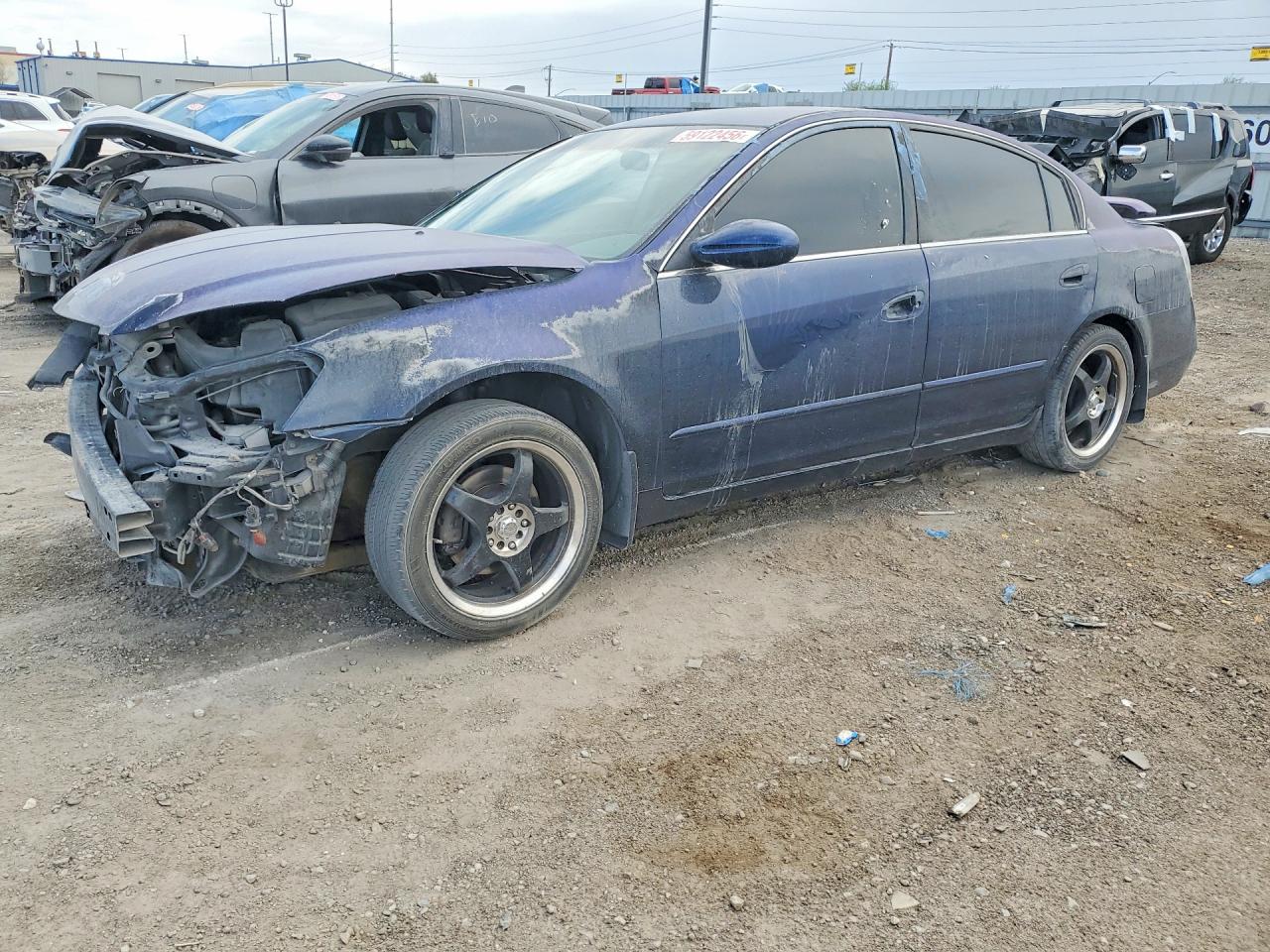 2006 Nissan Altima 2.5 Blue vin: 1N4AL11D46N313167