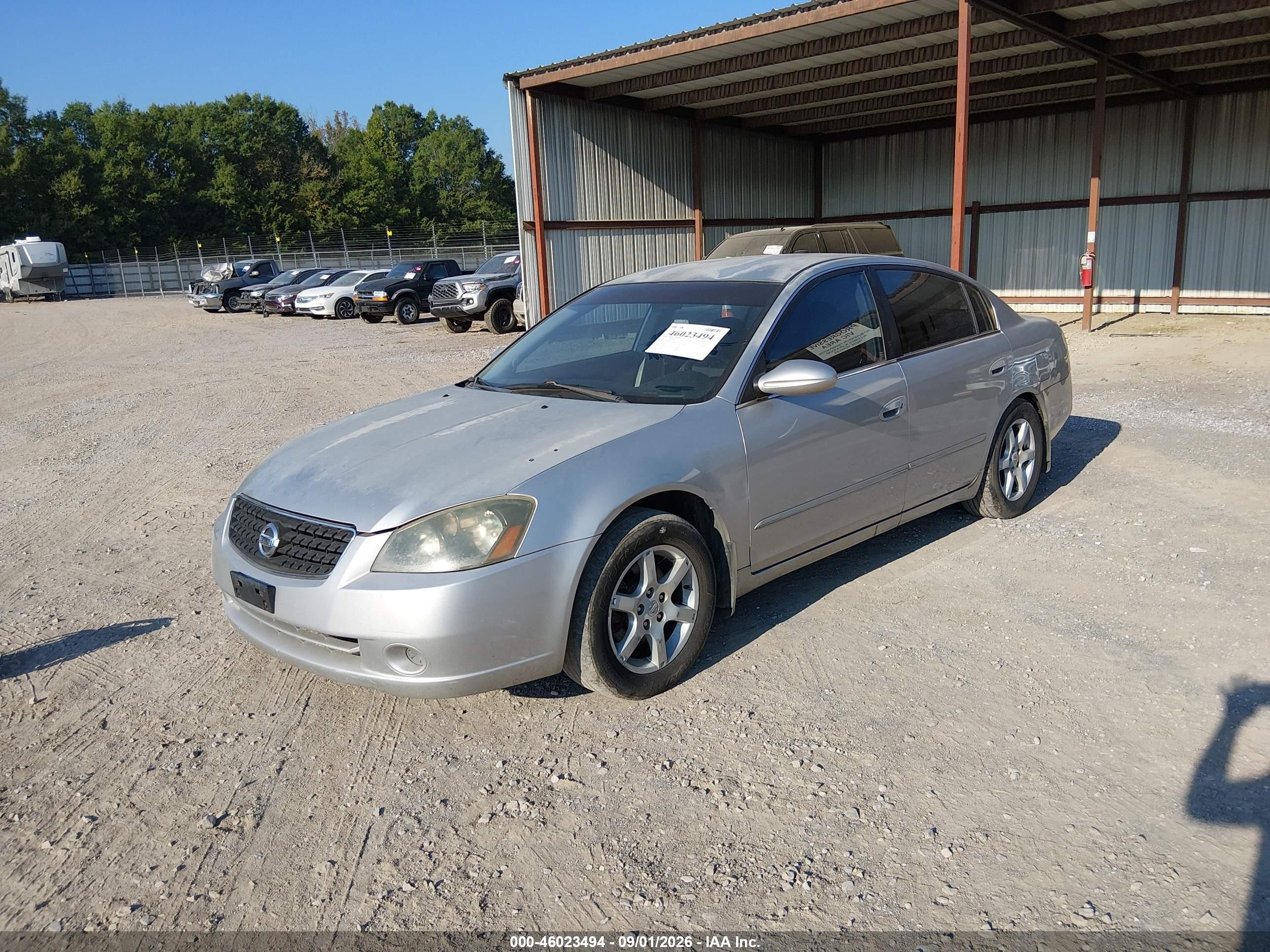 2006 Nissan Altima 2.5 S Silver vin: 1N4AL11D46N335329