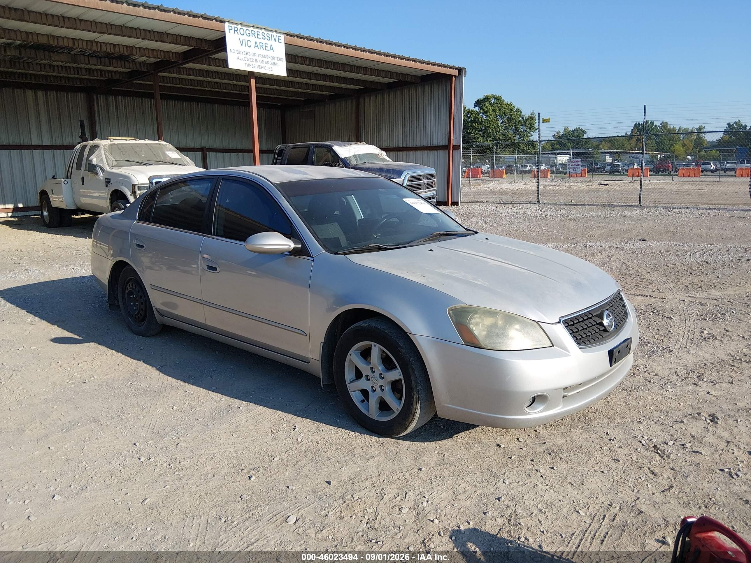 2006 Nissan Altima 2.5 S Silver vin: 1N4AL11D46N335329