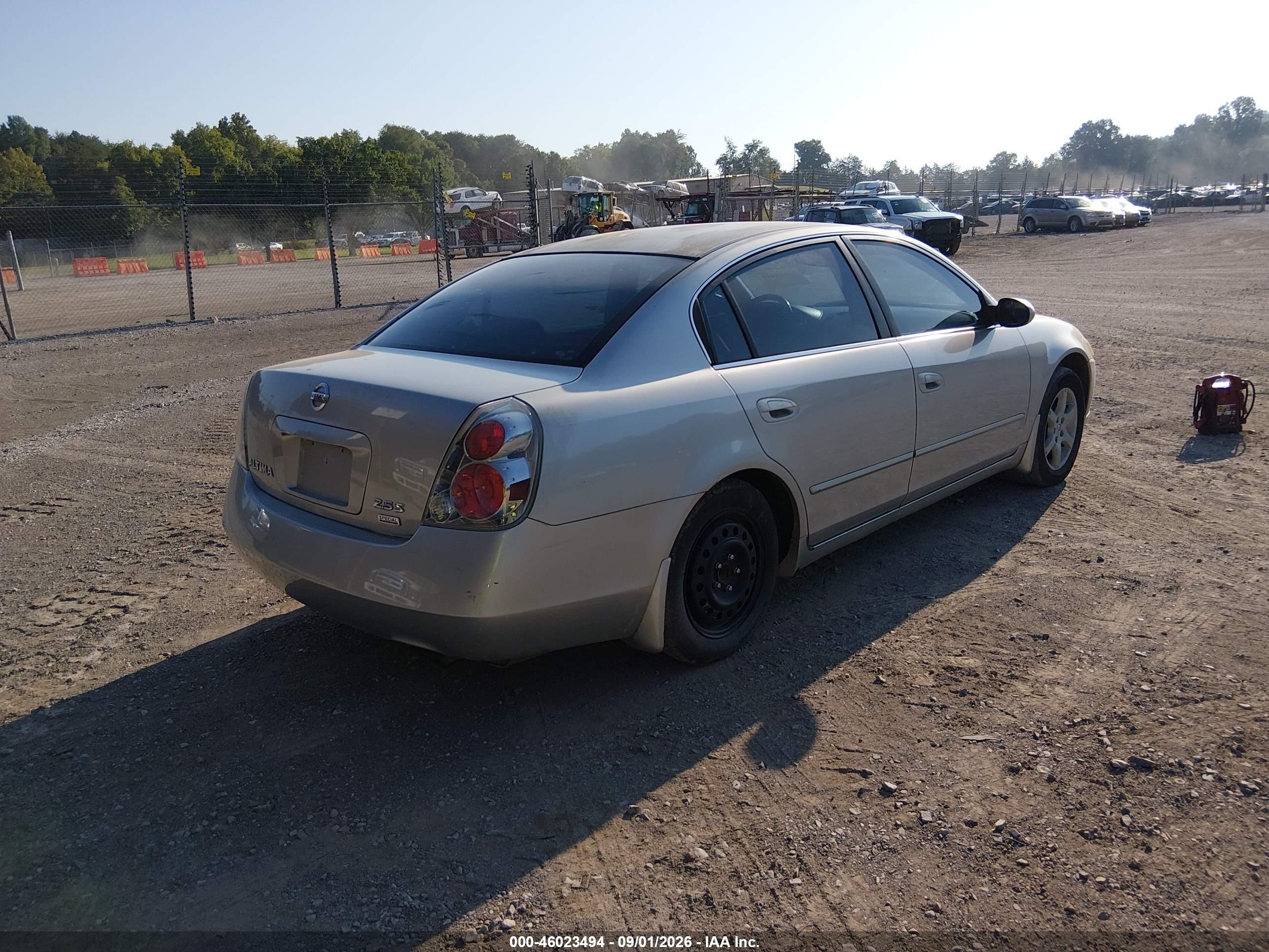 2006 Nissan Altima 2.5 S Silver vin: 1N4AL11D46N335329