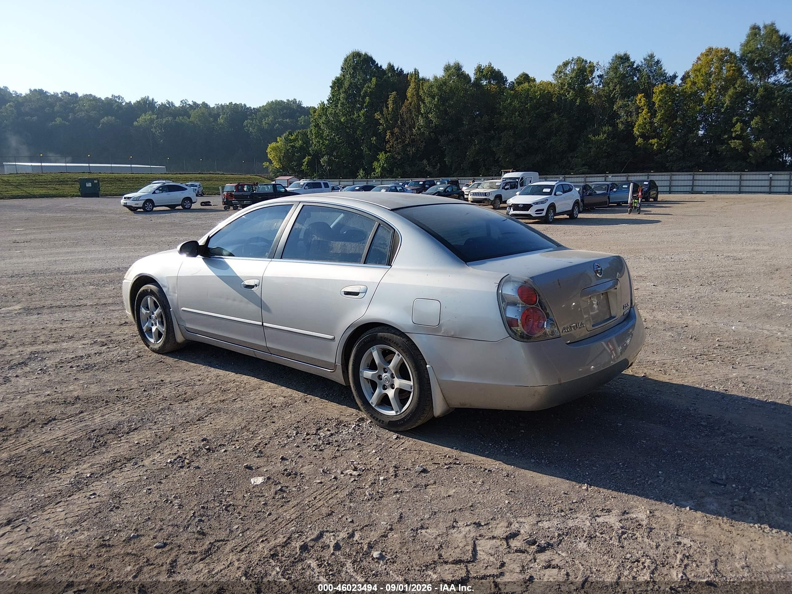 2006 Nissan Altima 2.5 S Silver vin: 1N4AL11D46N335329