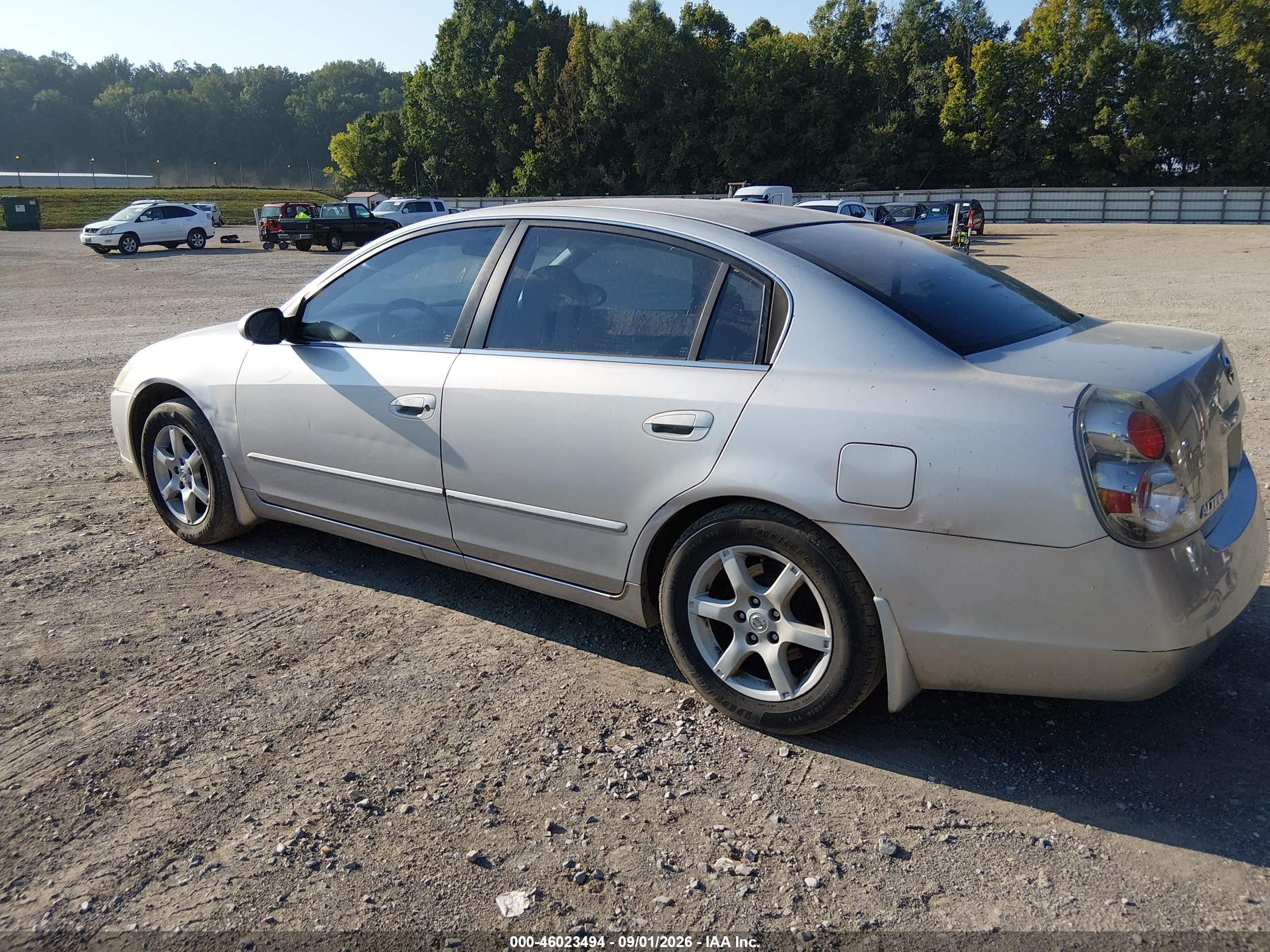 2006 Nissan Altima 2.5 S Silver vin: 1N4AL11D46N335329