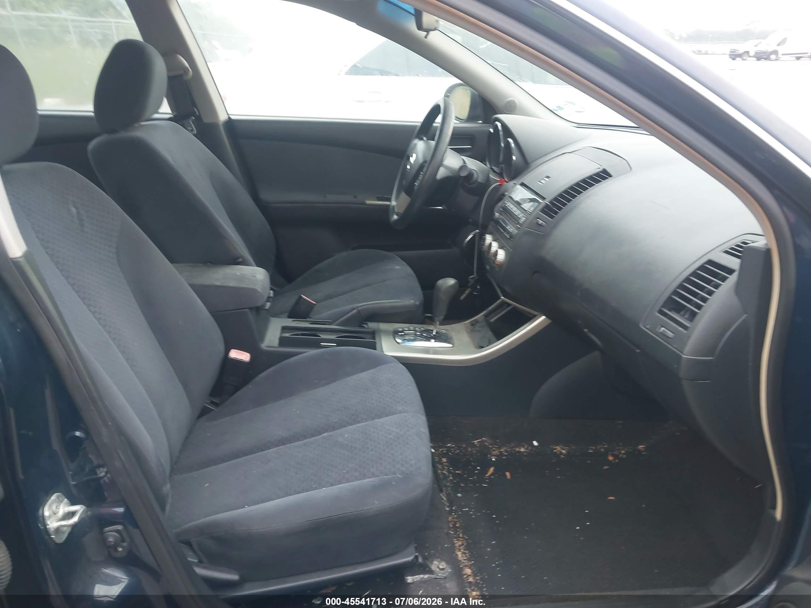 2006 Nissan Altima 2.5 S Blue vin: 1N4AL11D46N386653