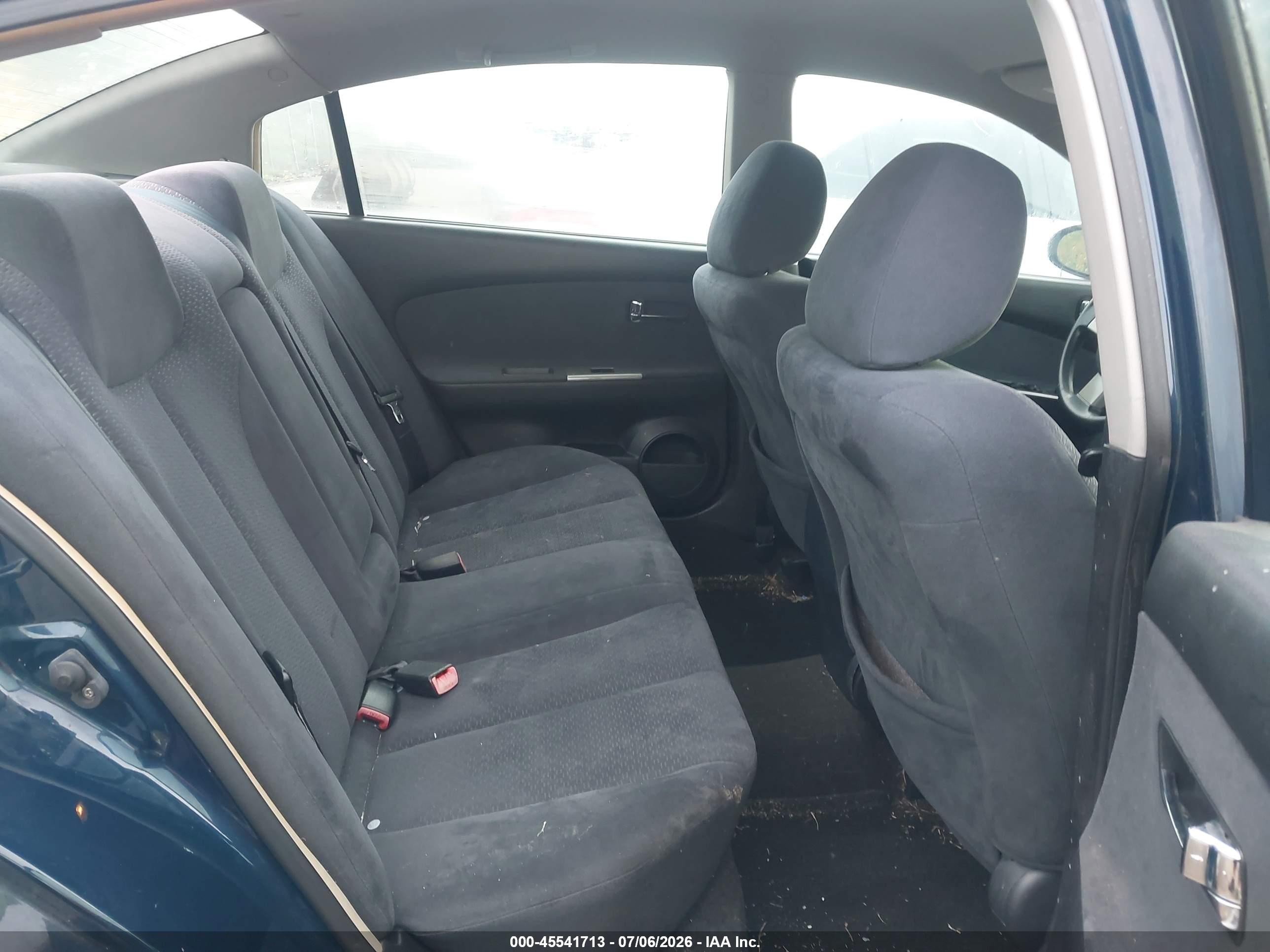 2006 Nissan Altima 2.5 S Blue vin: 1N4AL11D46N386653