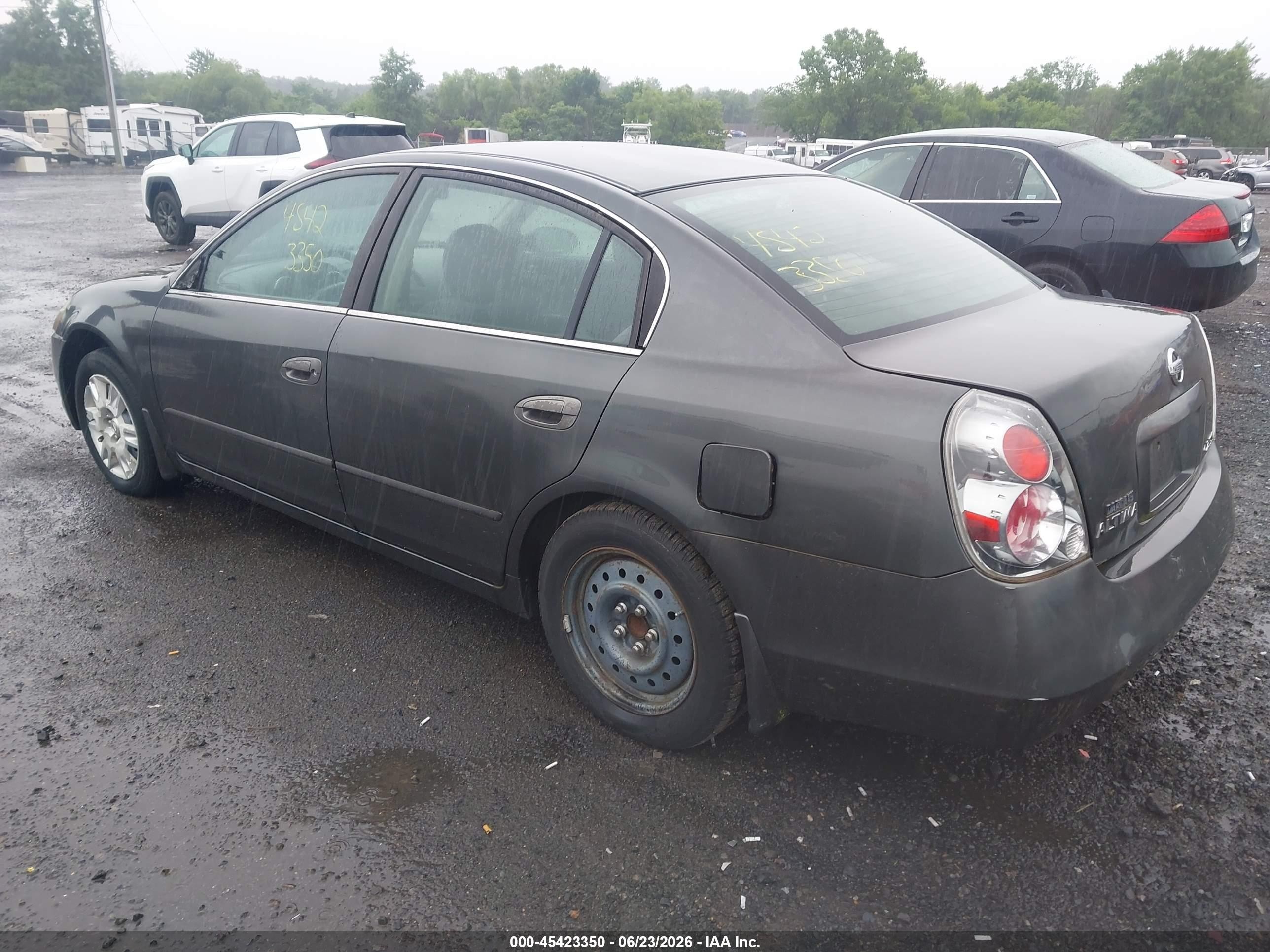 2006 Nissan Altima 2.5 S Gray vin: 1N4AL11D46N389861