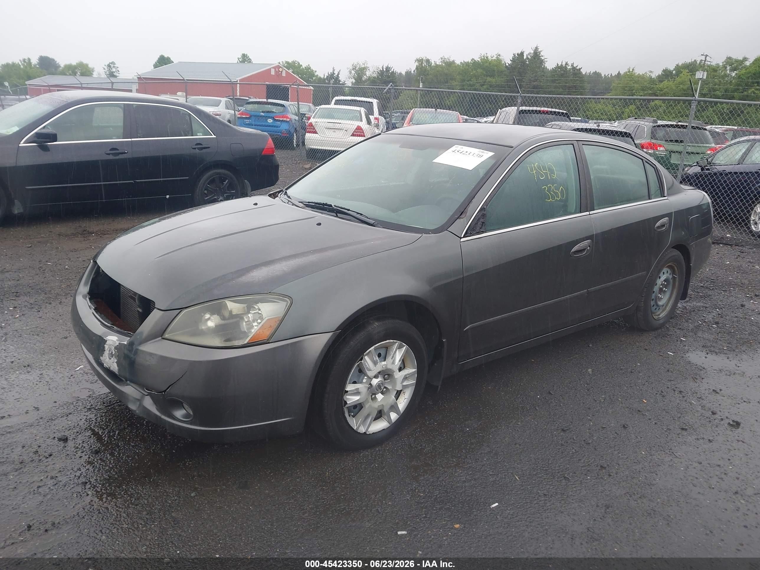 2006 Nissan Altima 2.5 S Gray vin: 1N4AL11D46N389861