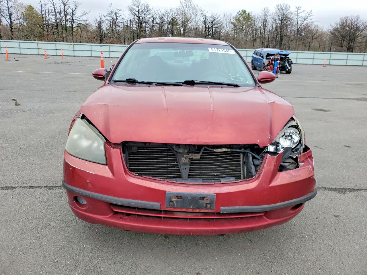 2006 Nissan Altima 2.5 Red vin: 1N4AL11D46N398060