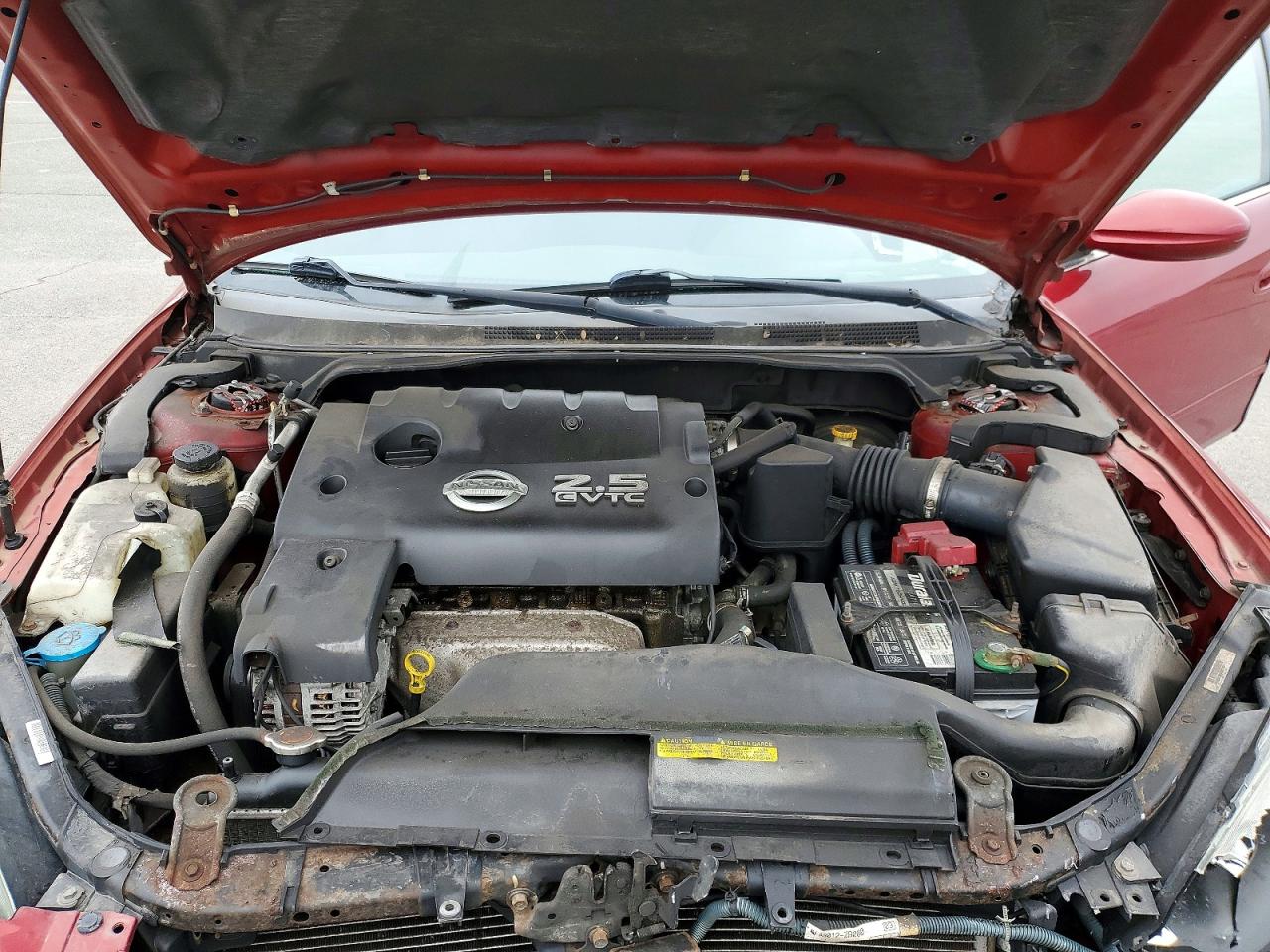 2006 Nissan Altima 2.5 Red vin: 1N4AL11D46N398060