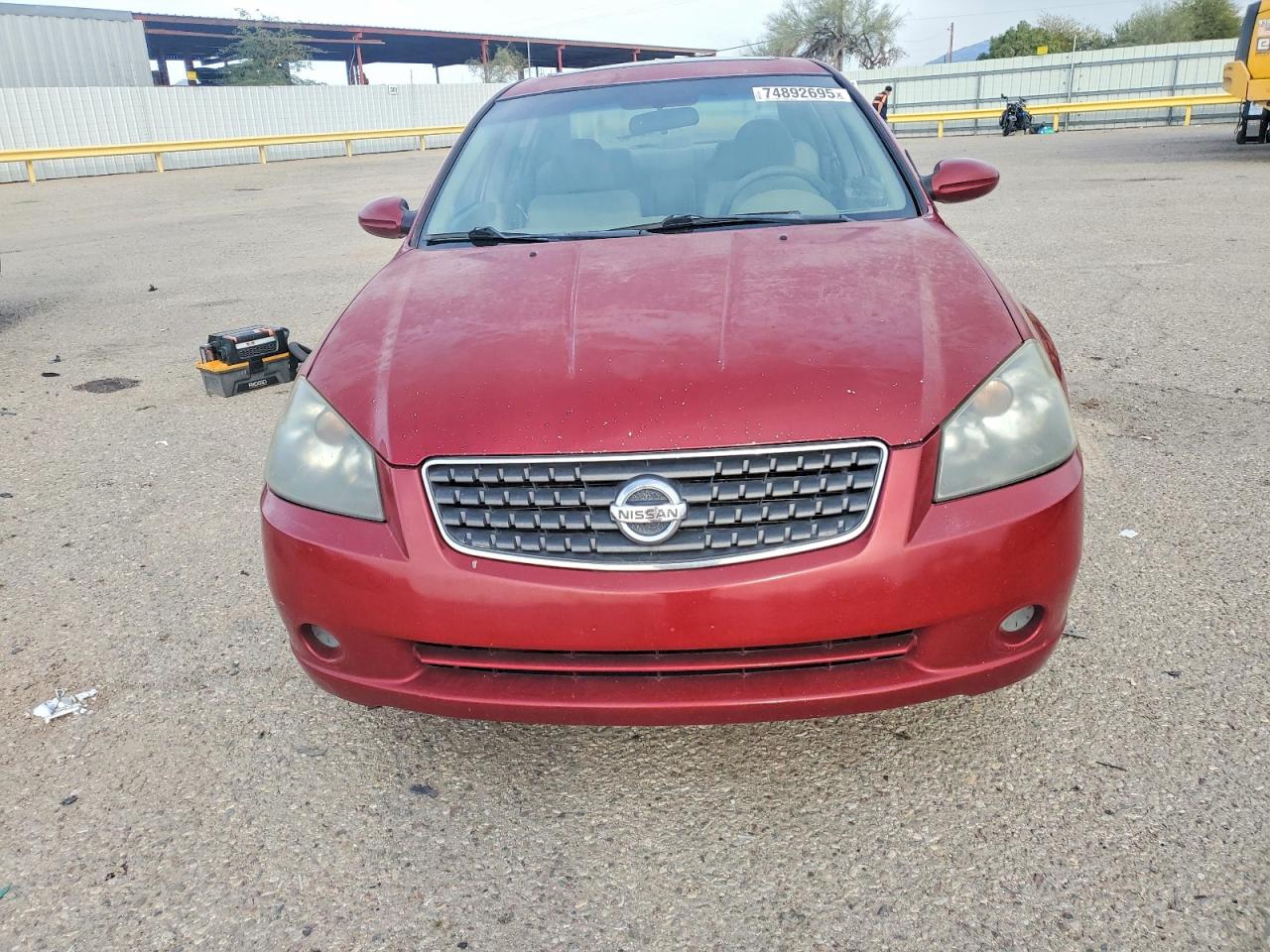2006 Nissan Altima S Red vin: 1N4AL11D46N449721
