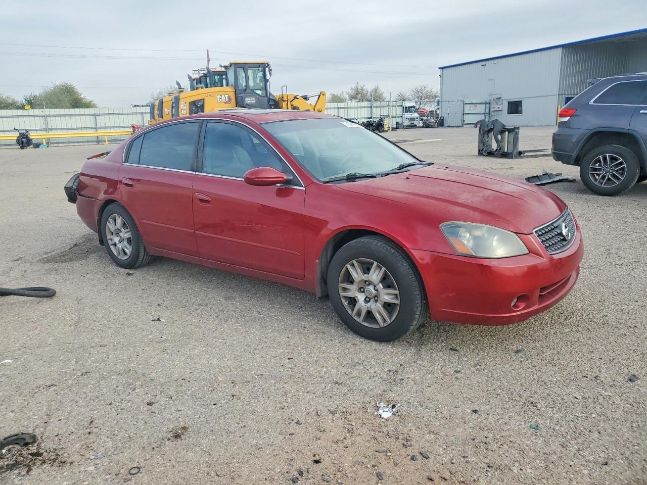 2006 Nissan Altima S Red vin: 1N4AL11D46N449721