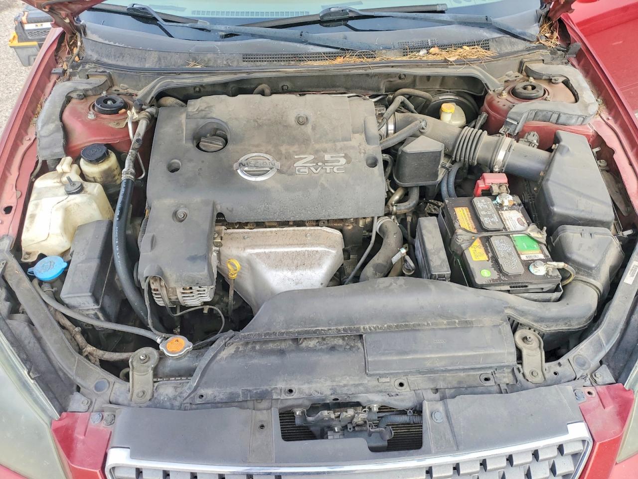 2006 Nissan Altima S Red vin: 1N4AL11D46N449721