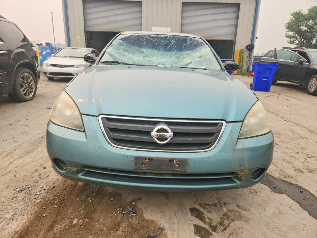 2002 Nissan Altima 2.5 Turquoise vin: 1N4AL11D52C702342
