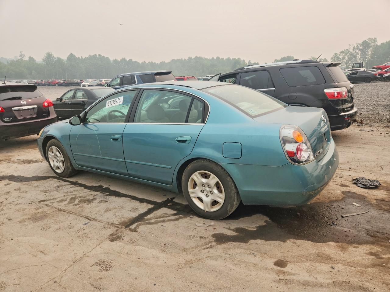2002 Nissan Altima 2.5 Turquoise vin: 1N4AL11D52C702342