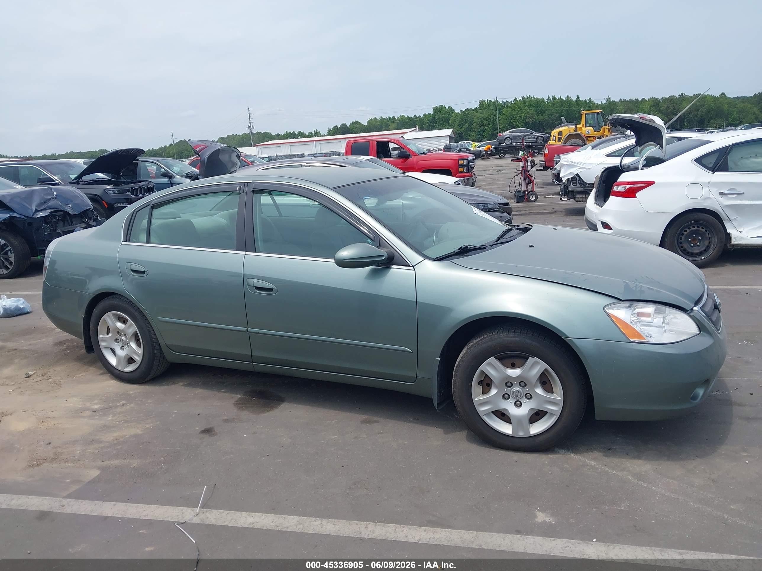 2002 Nissan Altima 2.5 S Teal vin: 1N4AL11D52C703930