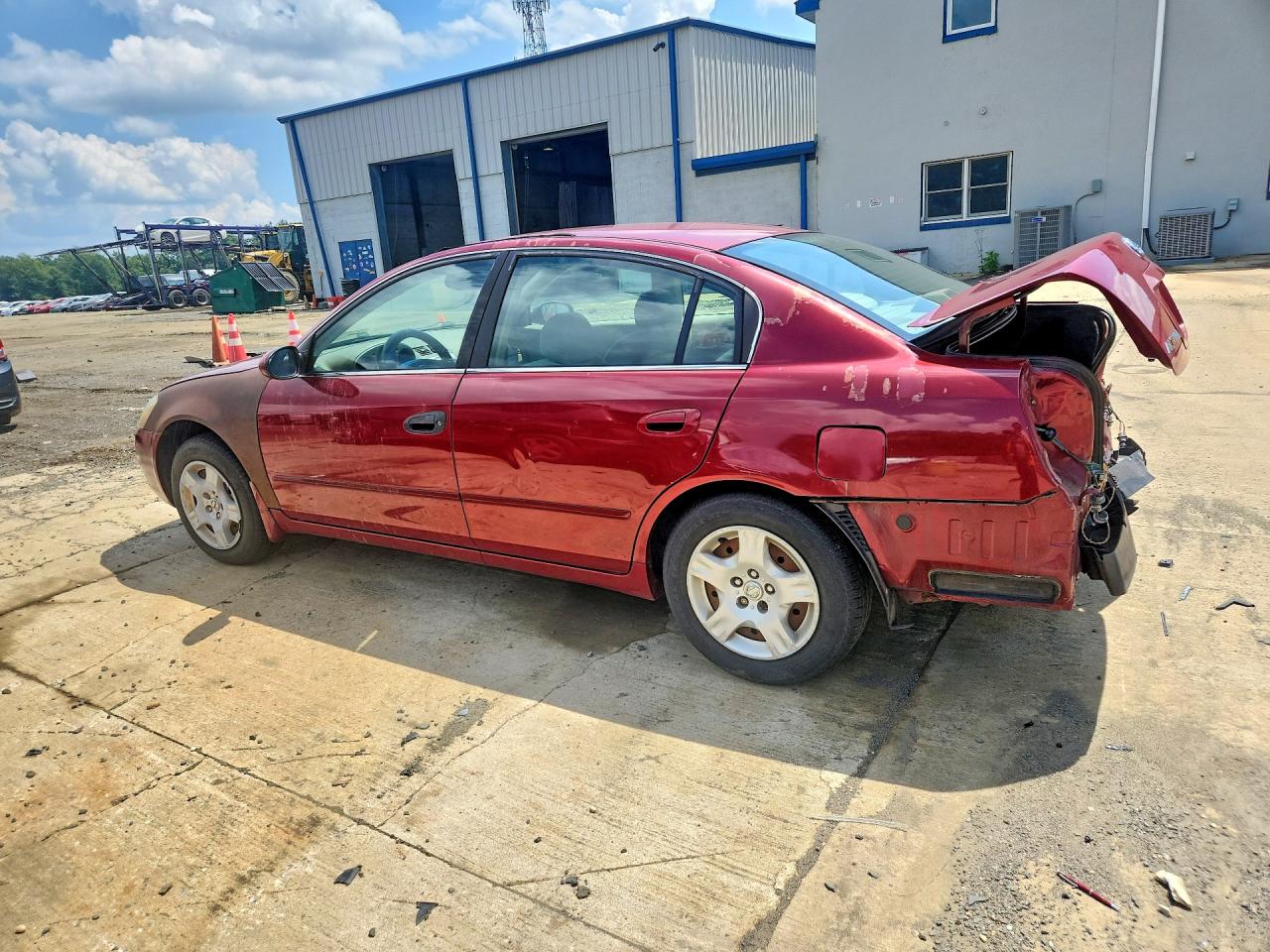 2003 Nissan Altima 2.5 Burgundy vin: 1N4AL11D53C171032