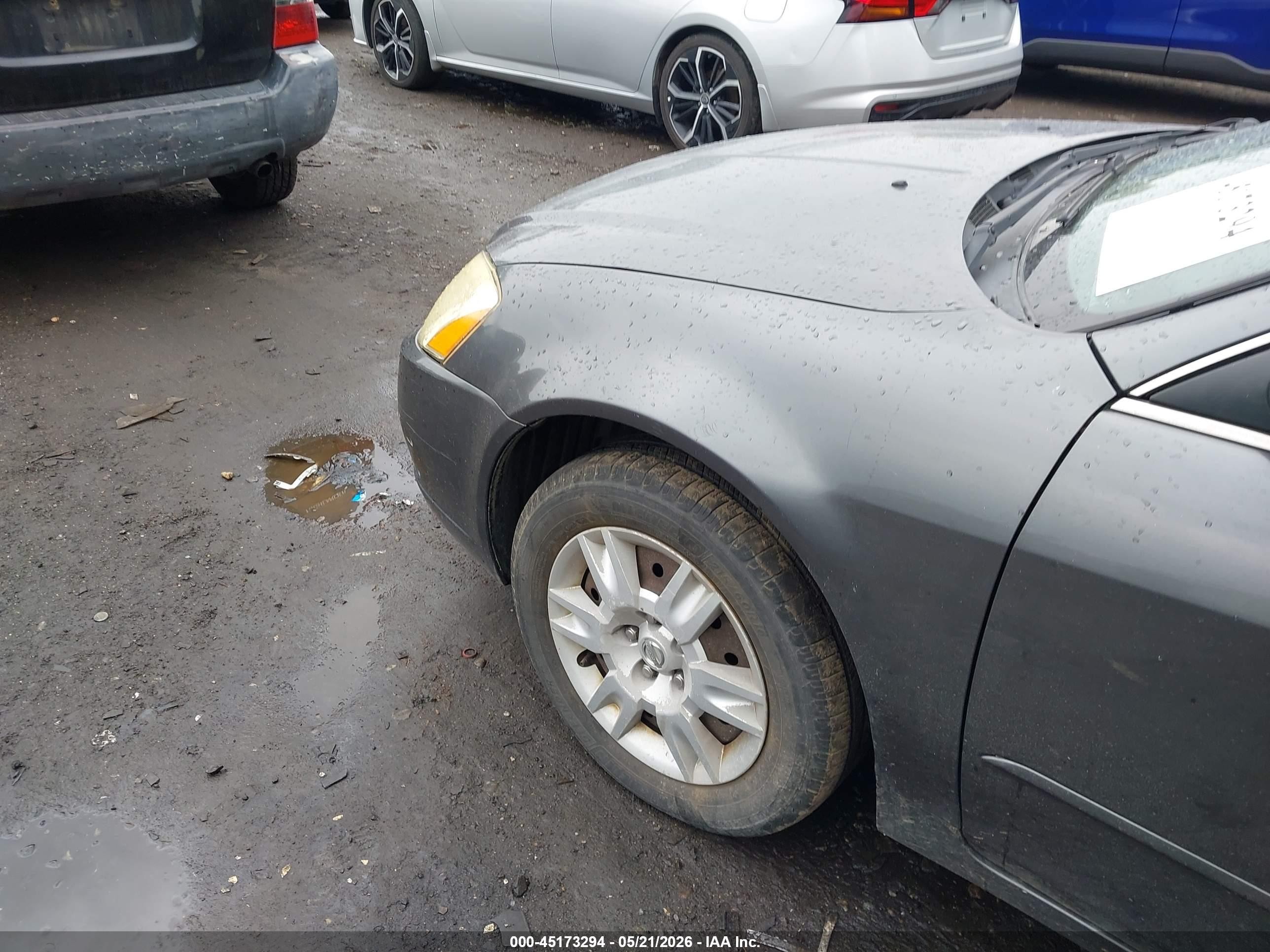 2005 Nissan Altima 2.5 S Gray vin: 1N4AL11D55C164150