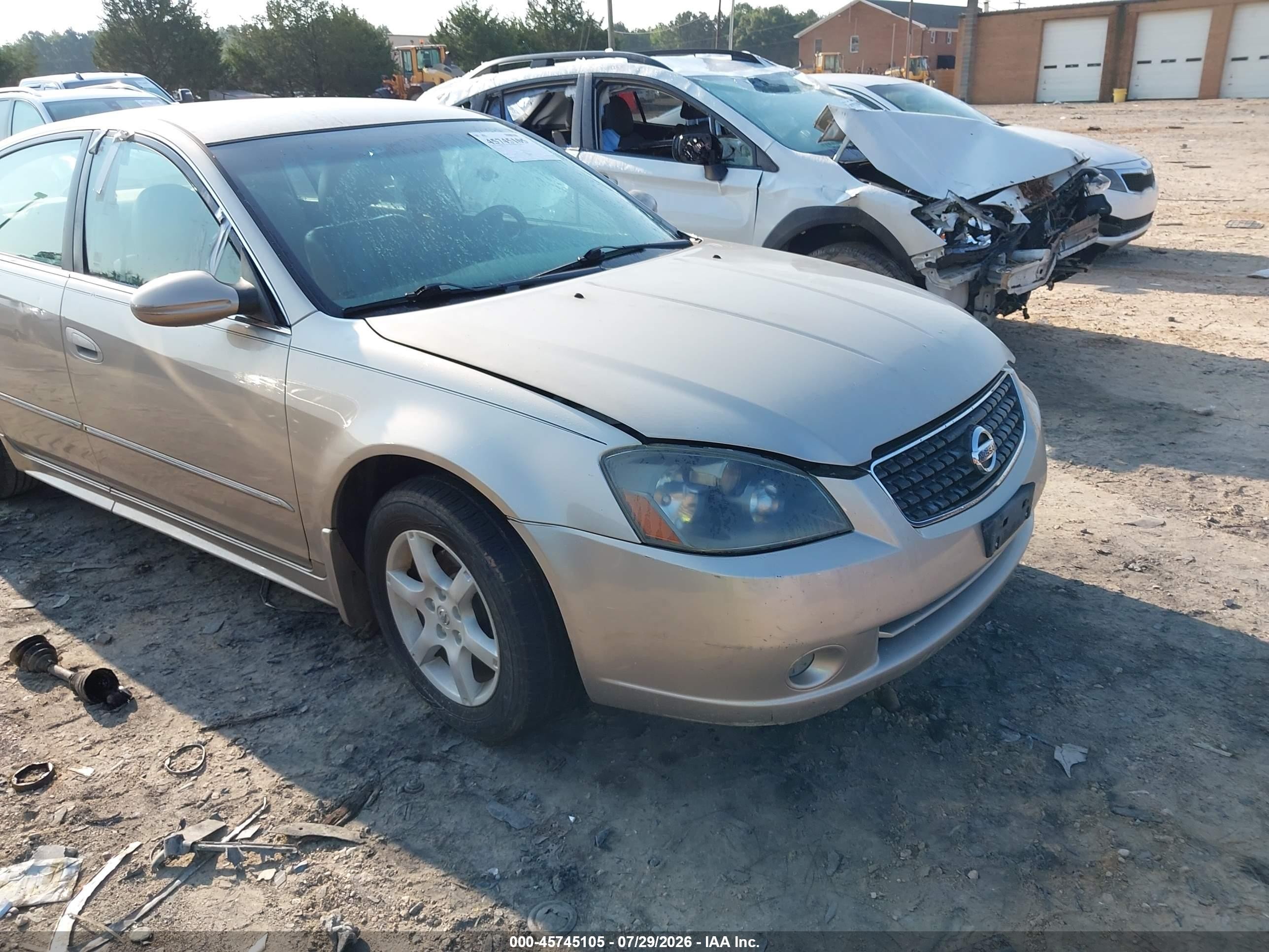 2005 Nissan Altima 2.5 S Champagne vin: 1N4AL11D55N419660