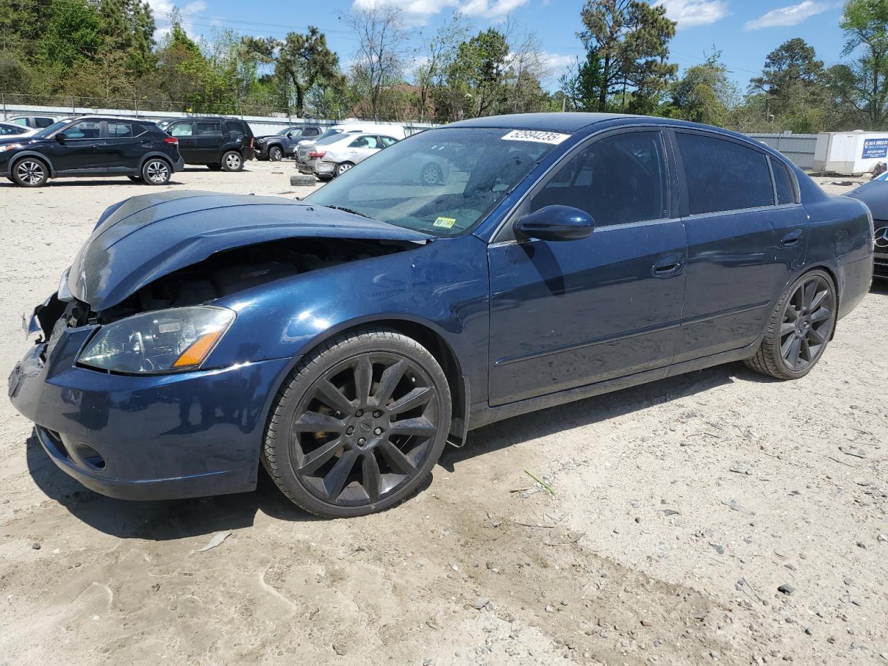 2005 Nissan Altima S Blue vin: 1N4AL11D55N457941