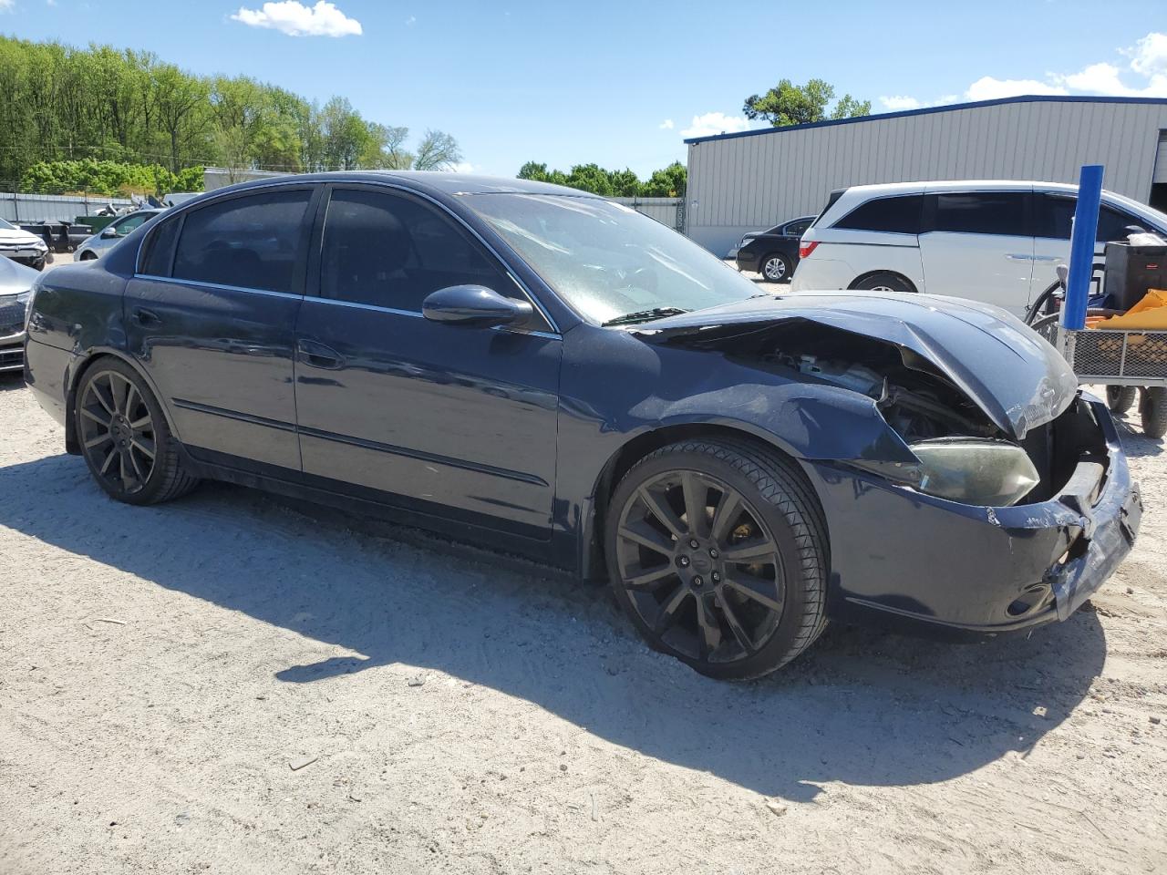 2005 Nissan Altima S Blue vin: 1N4AL11D55N457941