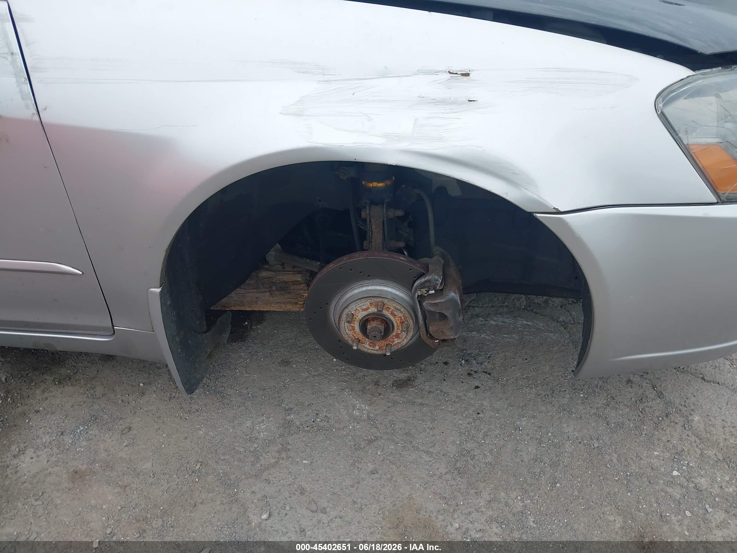2005 Nissan Altima 2.5 S Silver vin: 1N4AL11D55N467045