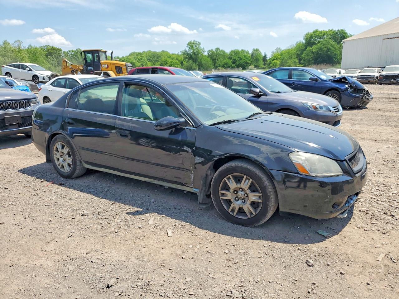 2005 Nissan Altima 2.5 Black vin: 1N4AL11D55N467692