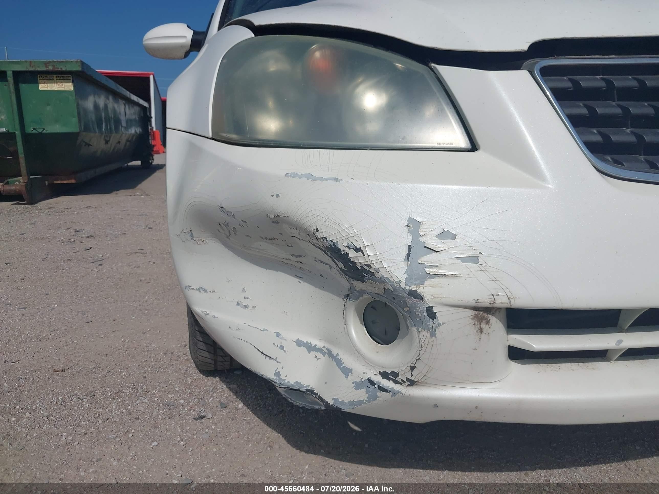 2006 Nissan Altima 2.5 S White vin: 1N4AL11D56C162934