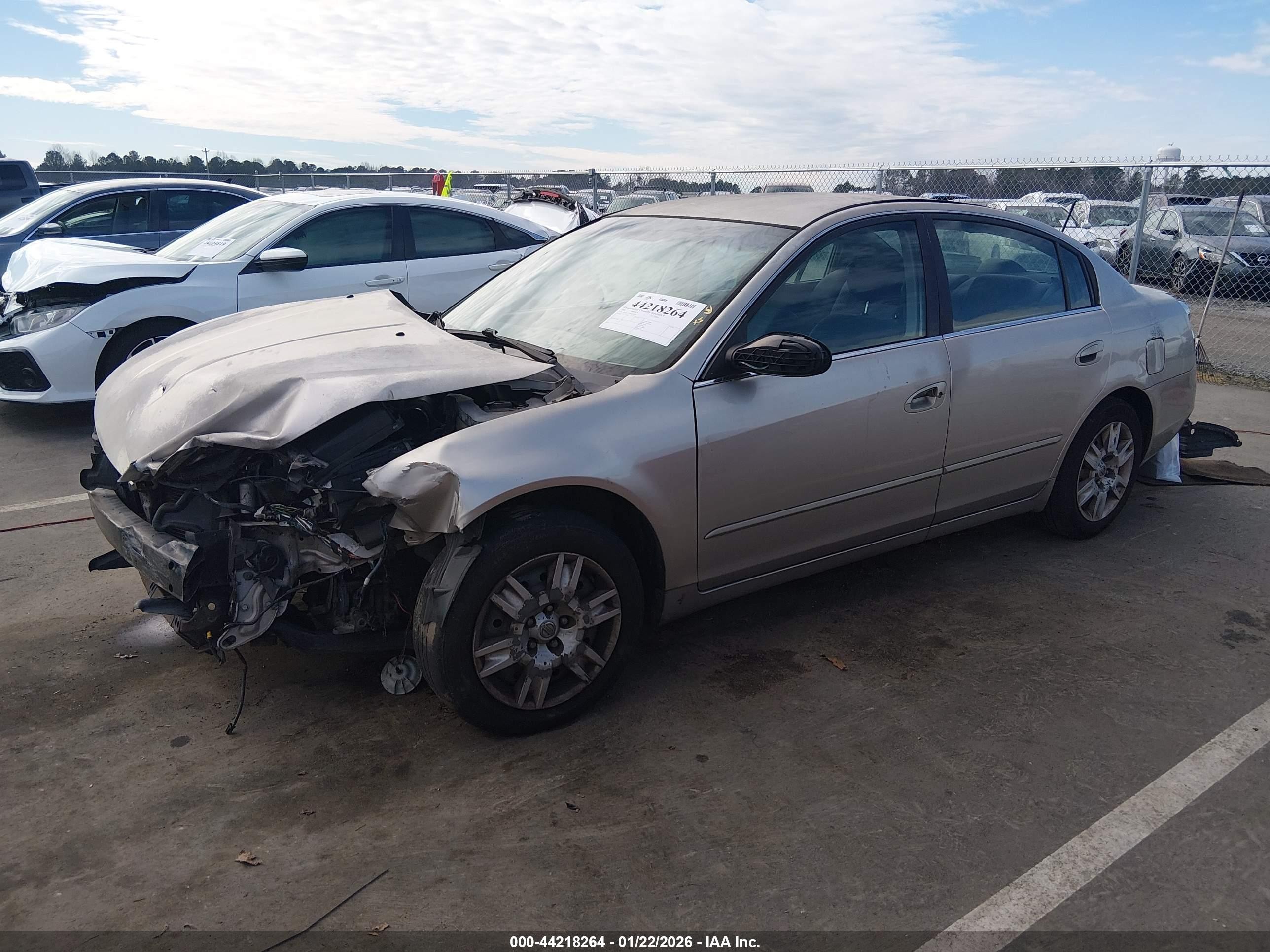 2006 Nissan Altima 2.5 S Champagne vin: 1N4AL11D56C207029