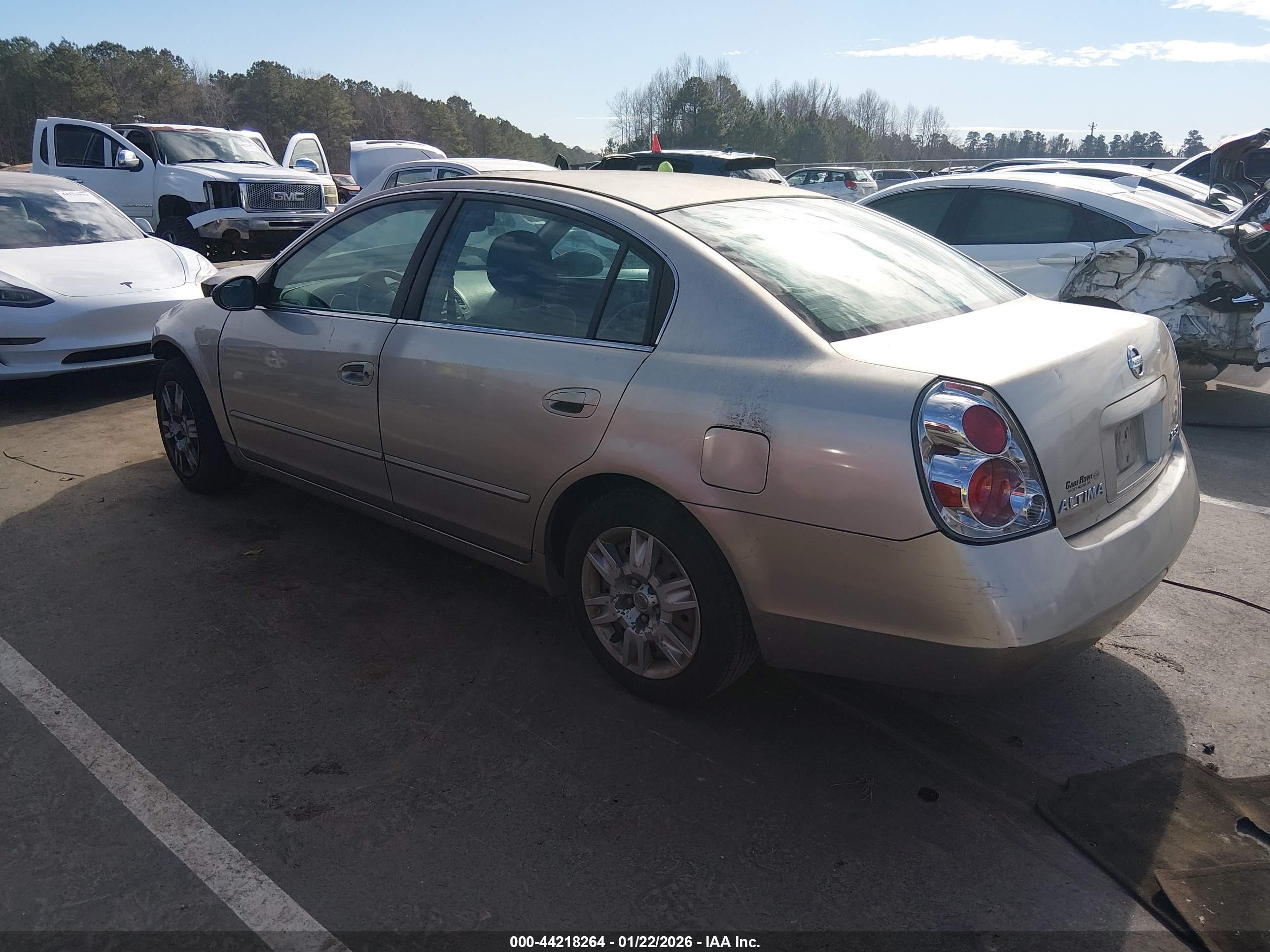2006 Nissan Altima 2.5 S Champagne vin: 1N4AL11D56C207029